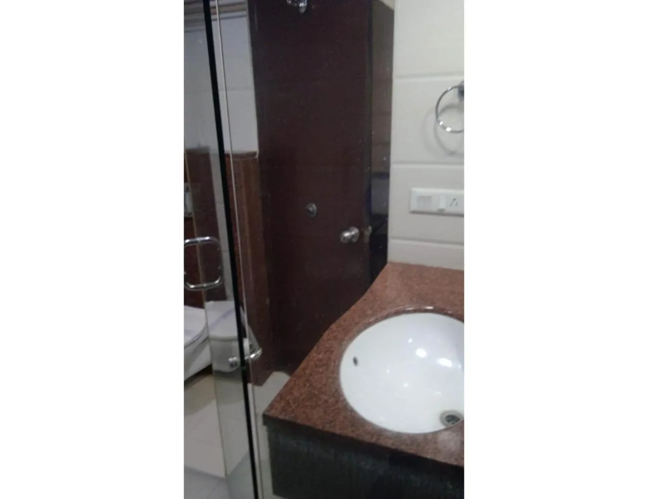 Shower in Hotel Blue Sapphire, Agra