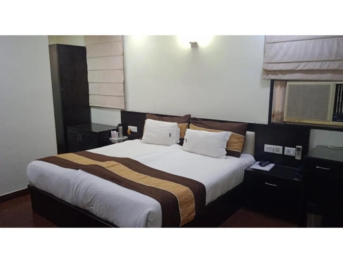 Bed in Hotel Blue Sapphire, Agra