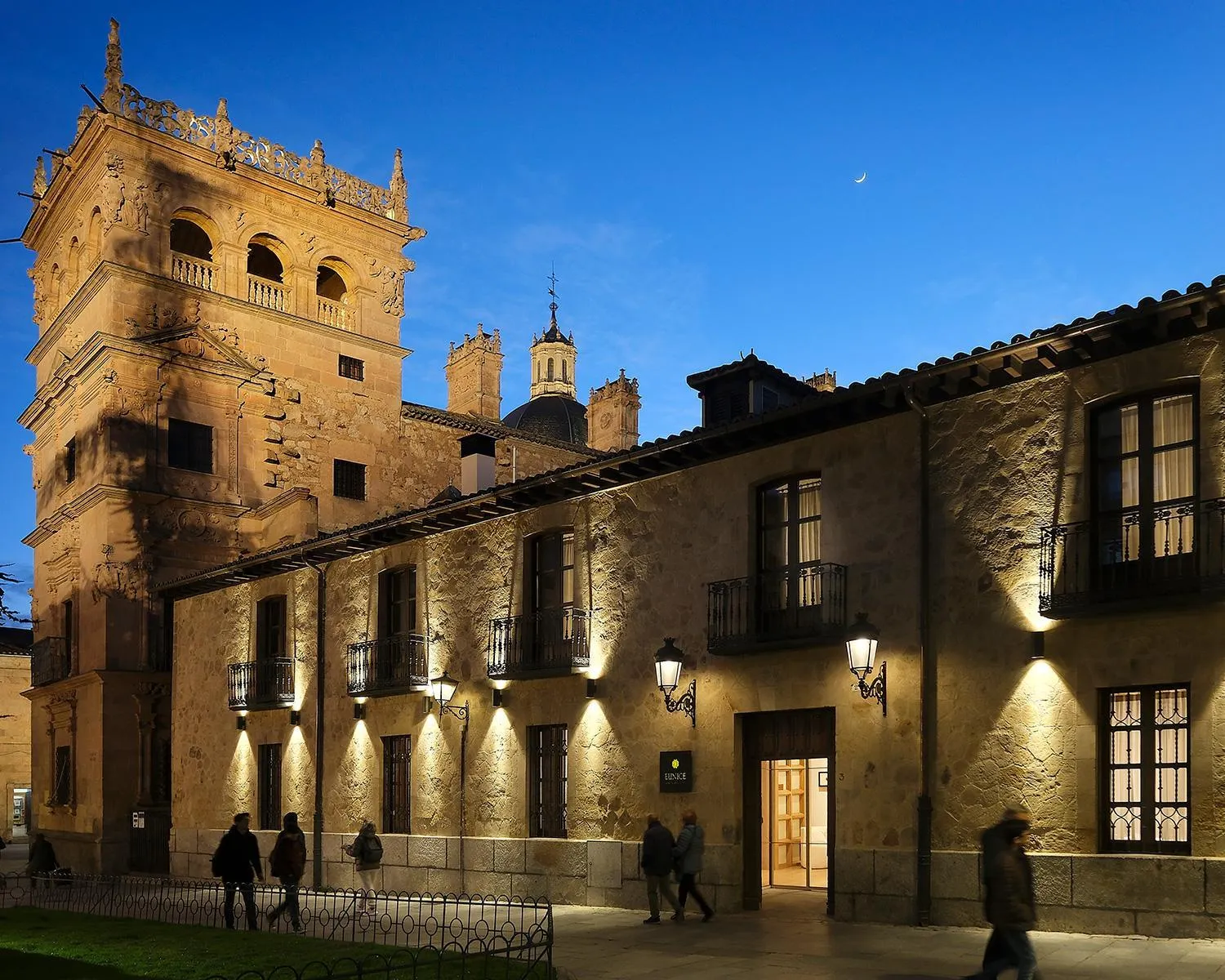 Property building in Eunice Hotel Gastronómico