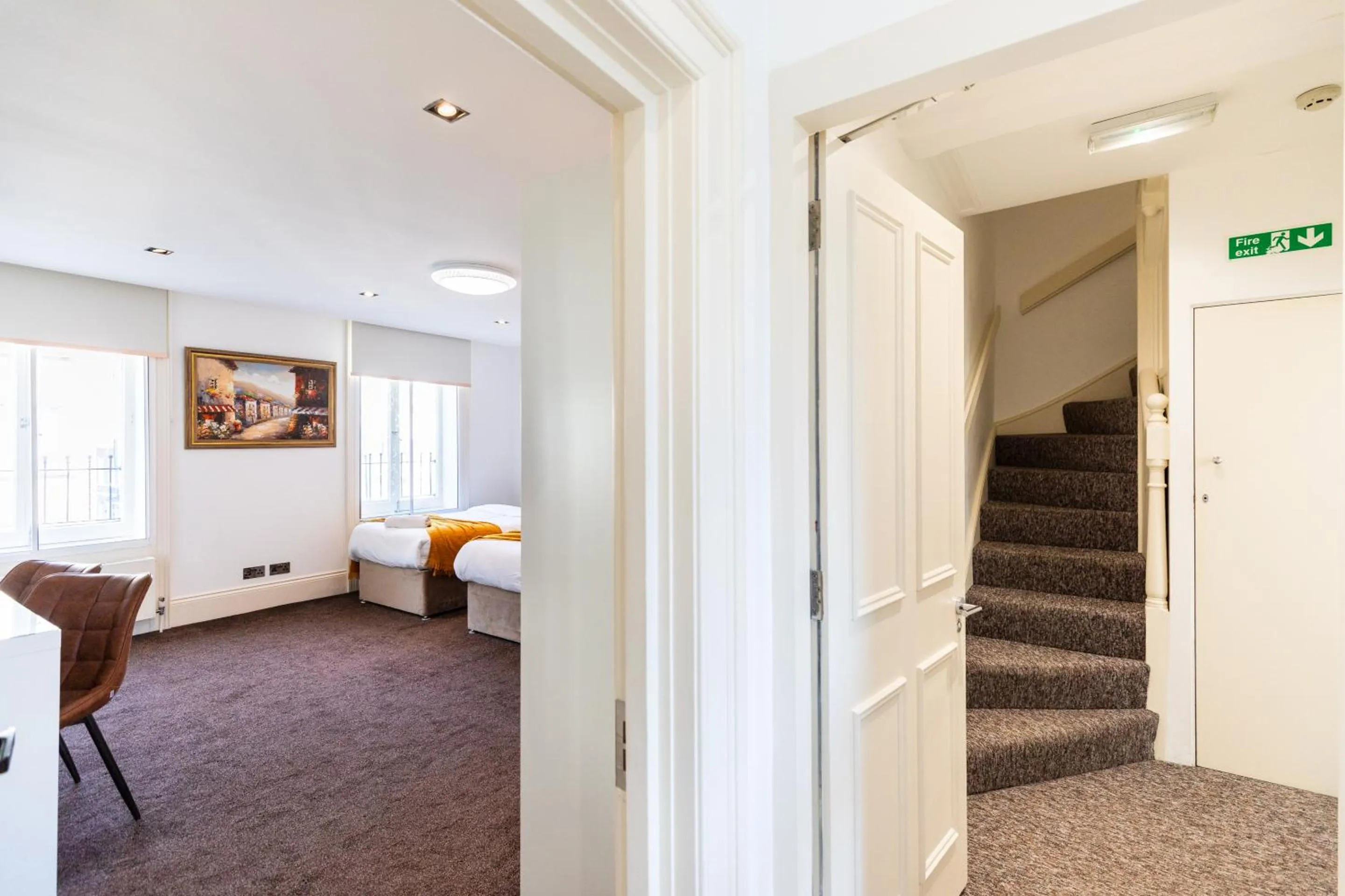 Bathroom, Bed in Mayfair Residences