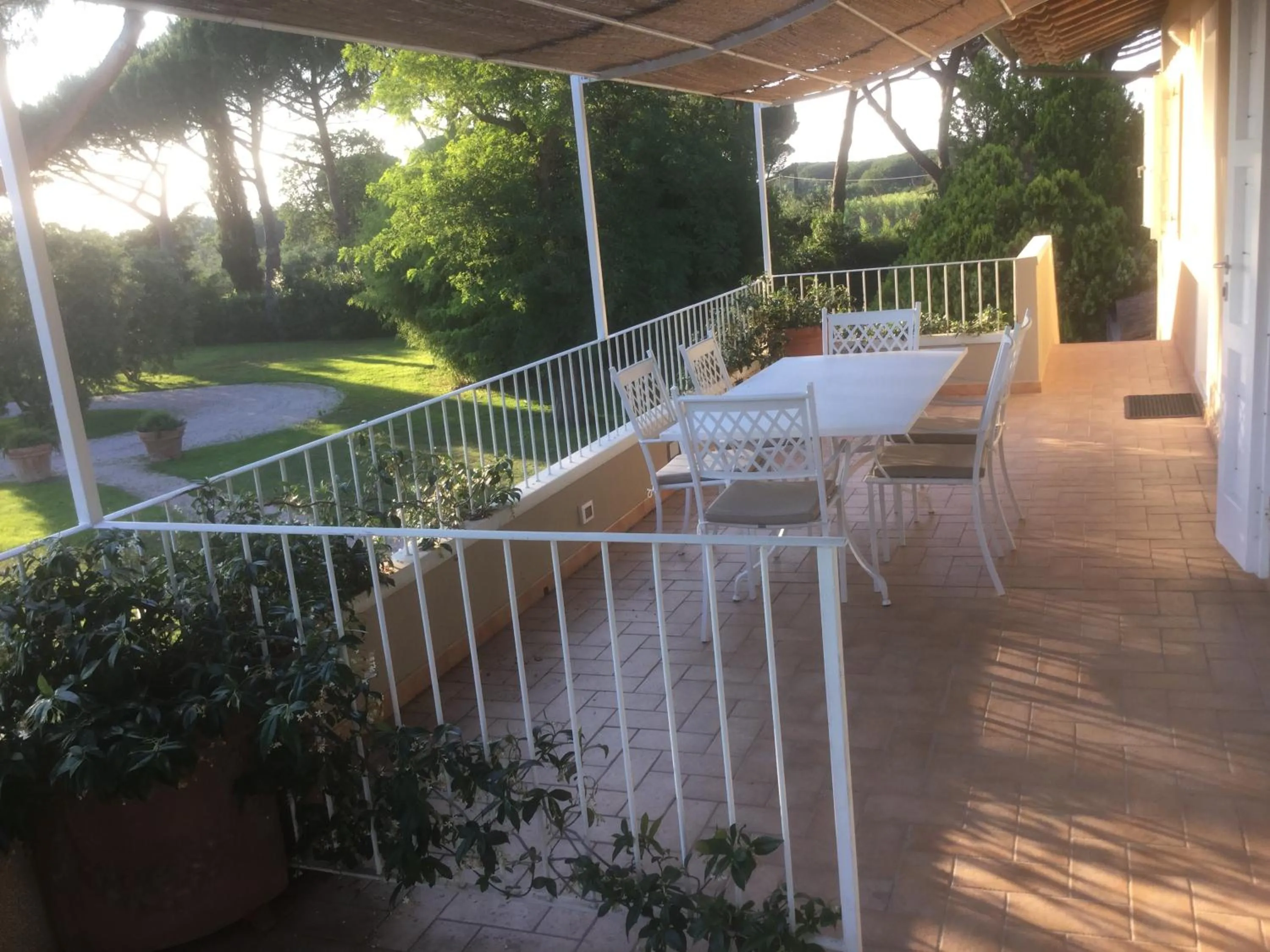 Balcony/Terrace in Relais Le Fornacelle