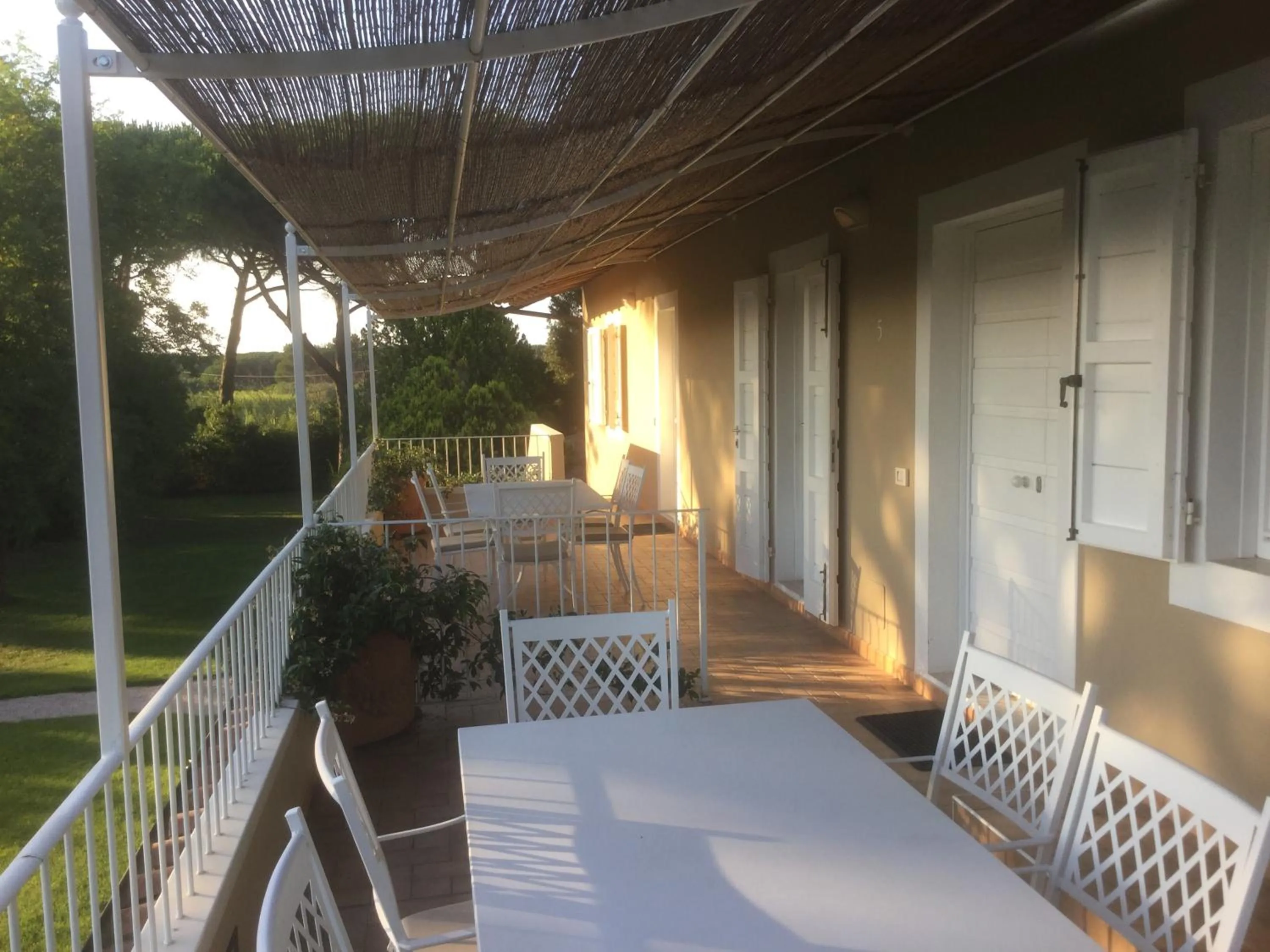 Balcony/Terrace in Relais Le Fornacelle