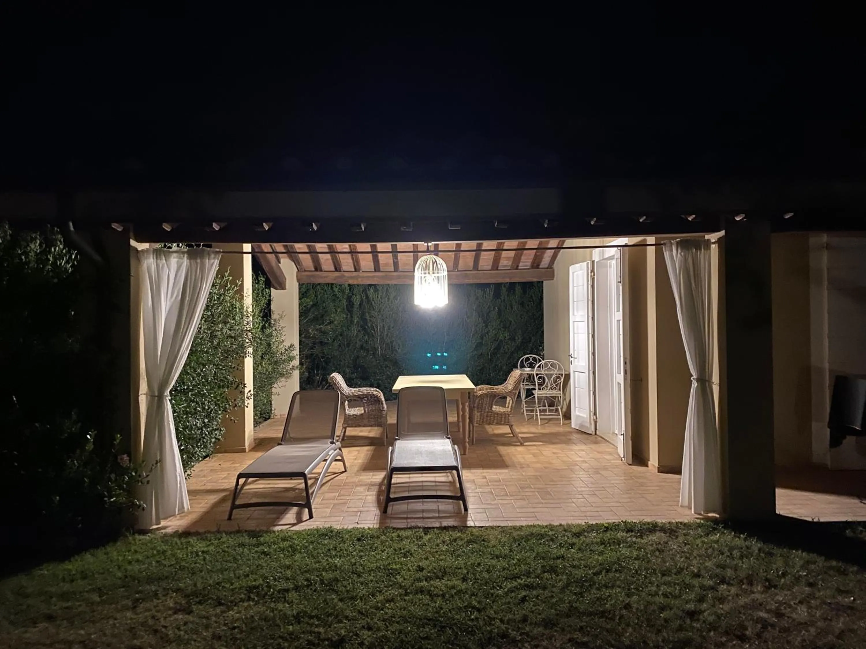 Patio in Relais Le Fornacelle