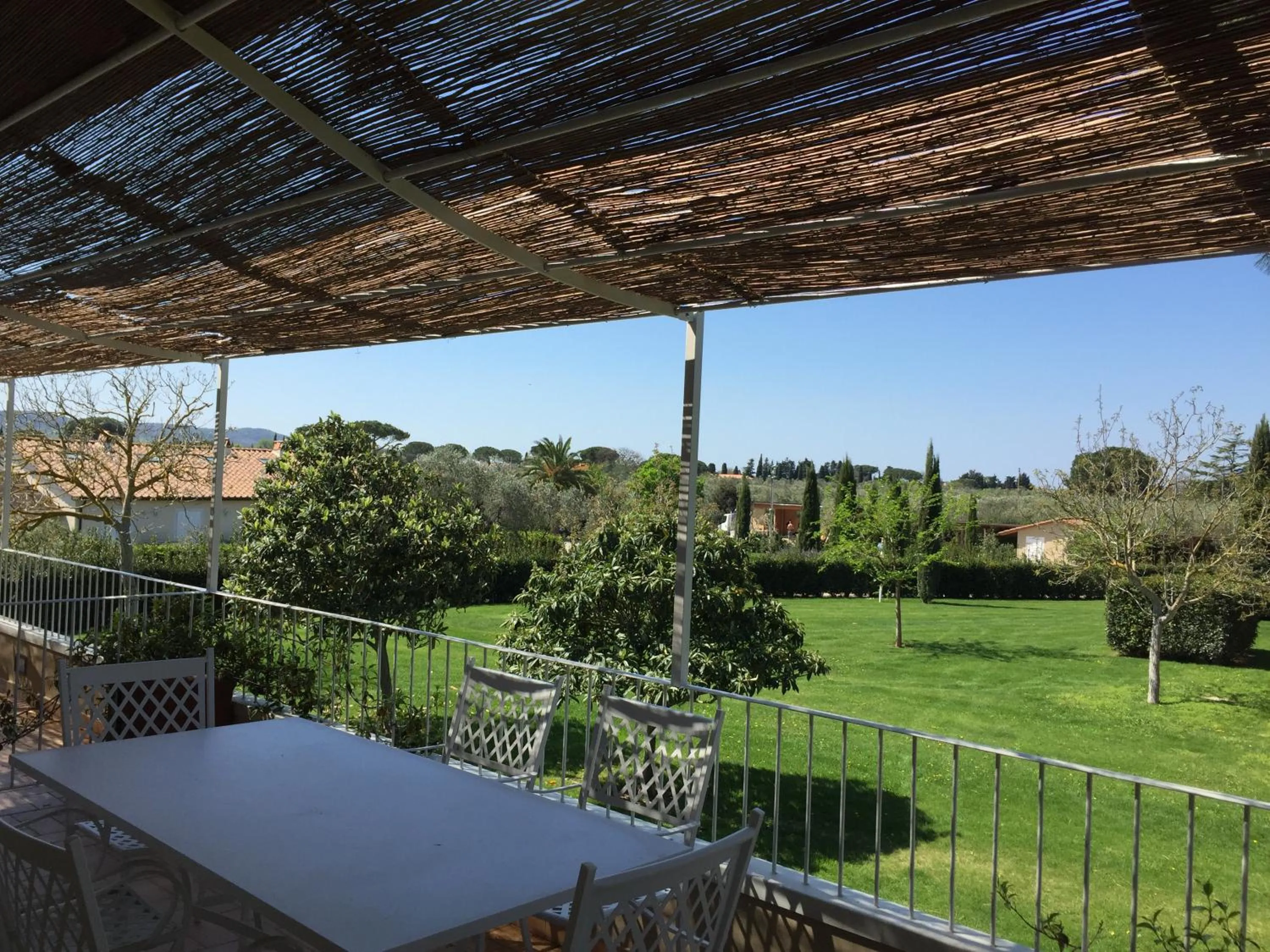 Balcony/Terrace in Relais Le Fornacelle