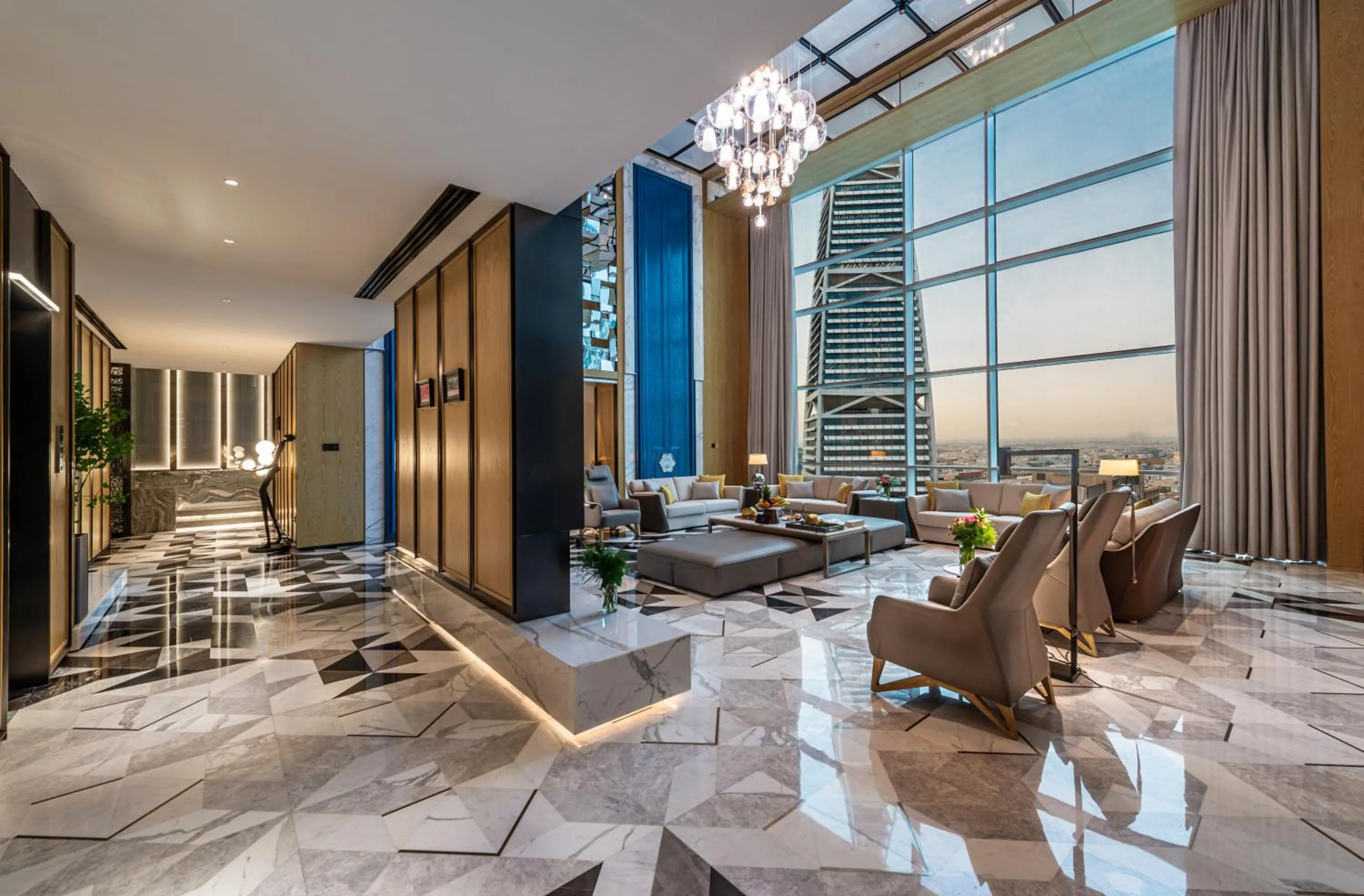 Seating area in Narcissus The Royal Hotel