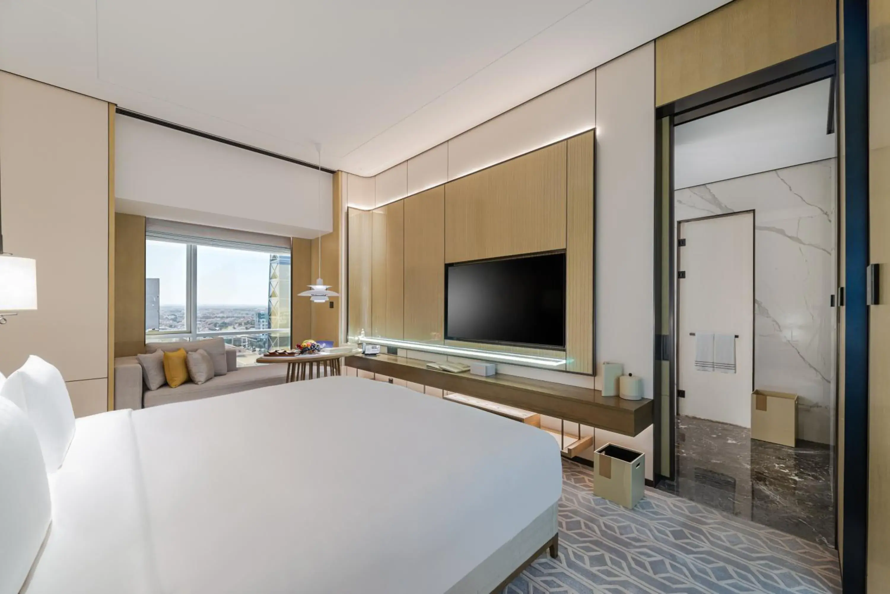 Deluxe King Room - Faisaliah Tower View in Narcissus The Royal Hotel Deluxe King Room - Faisaliah Tower View in Narcissus The Royal Hotel