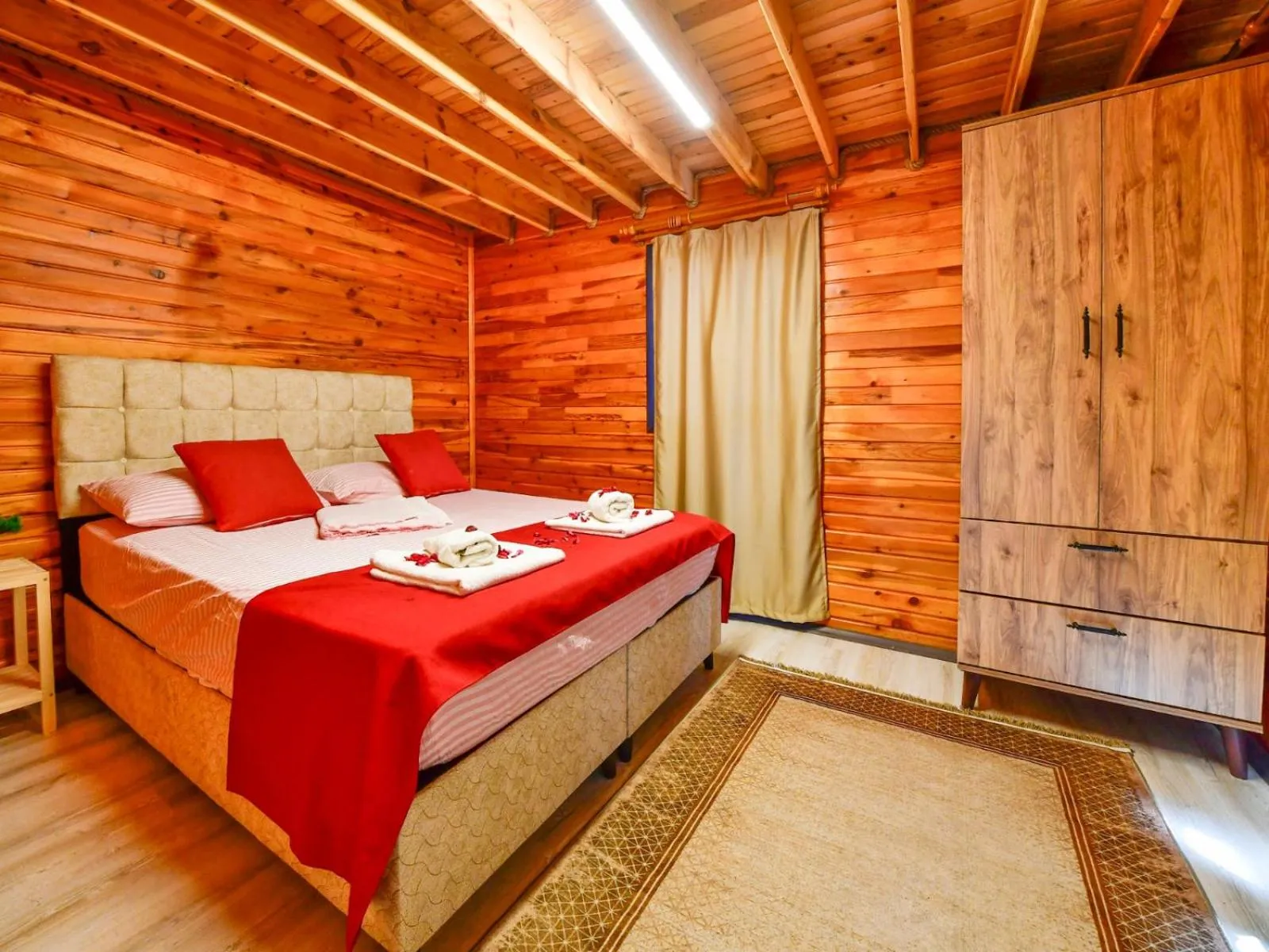 Bed in TÜRKMEN VİLLAS