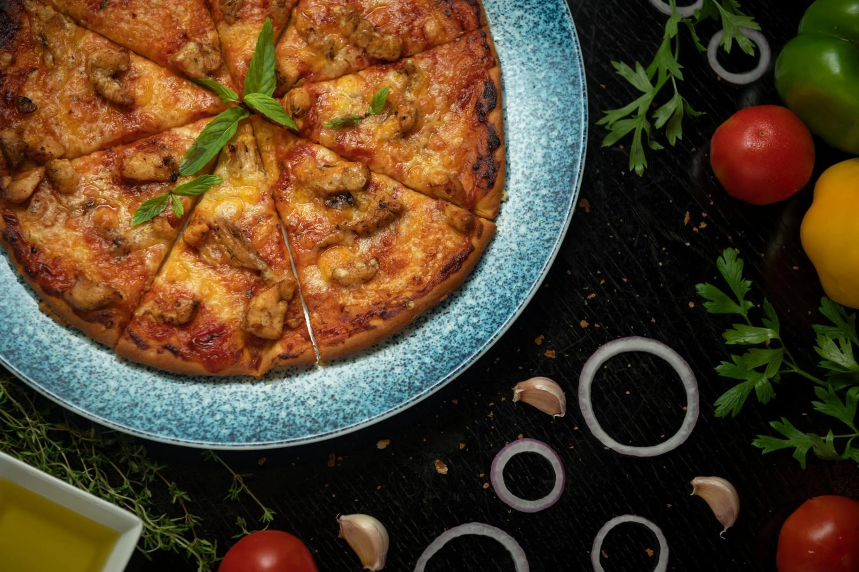 Food in Eden Bleu Hotel