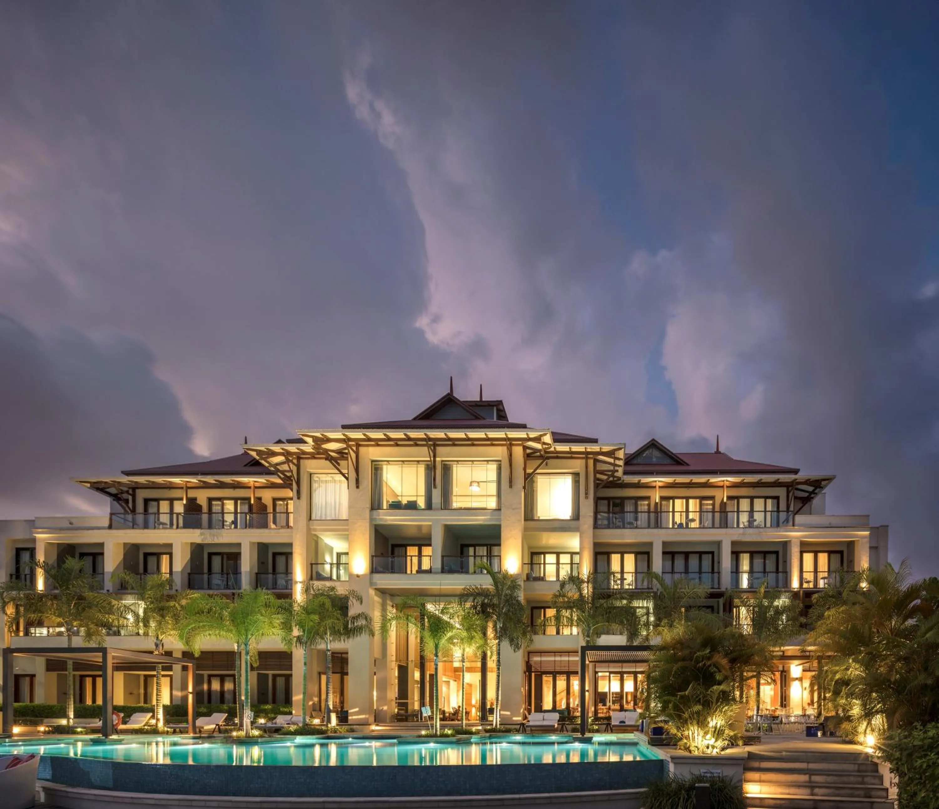 Property building in Eden Bleu Hotel