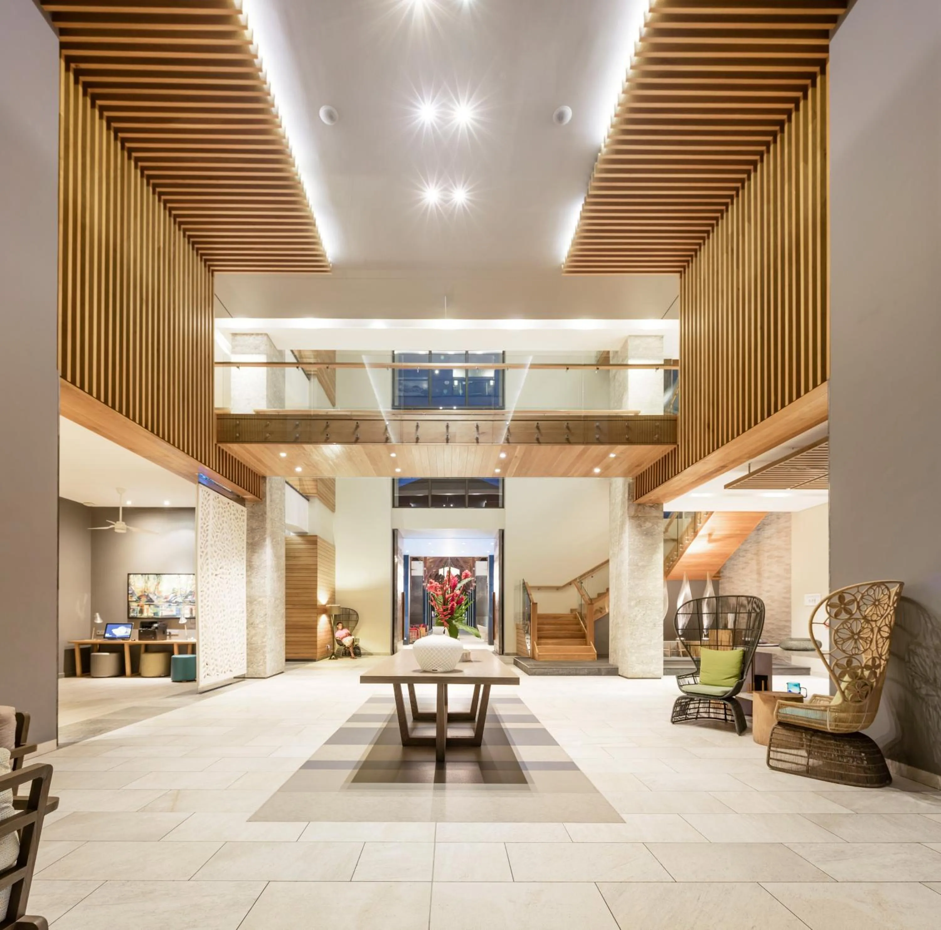 Lobby or reception in Eden Bleu Hotel