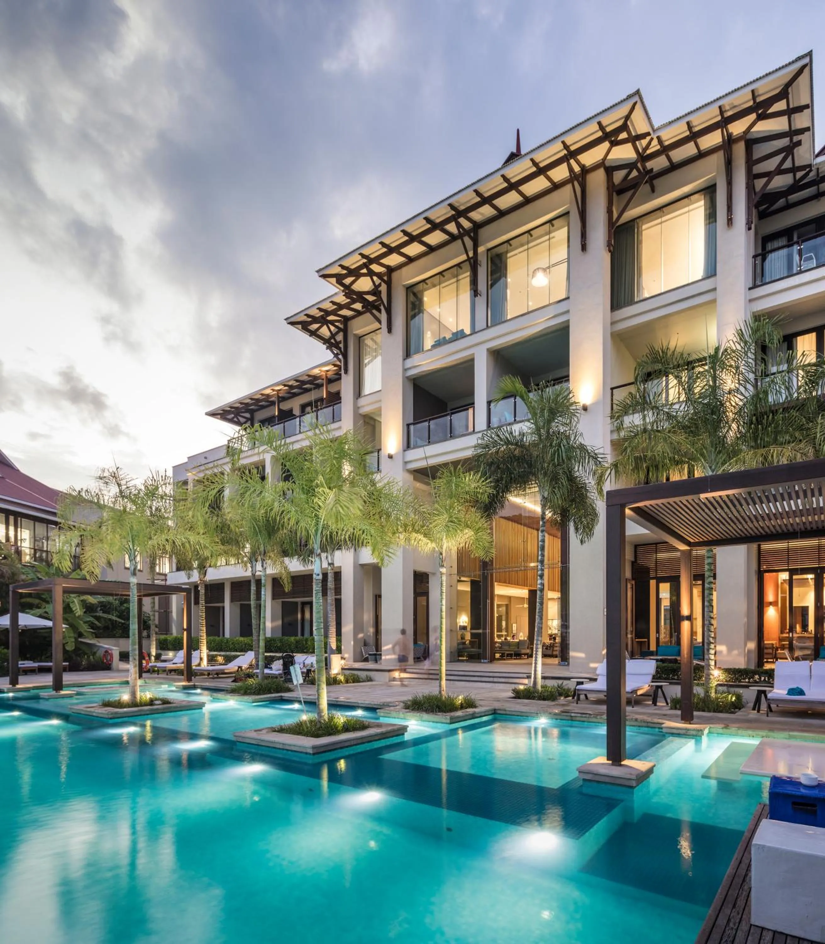 Property building in Eden Bleu Hotel