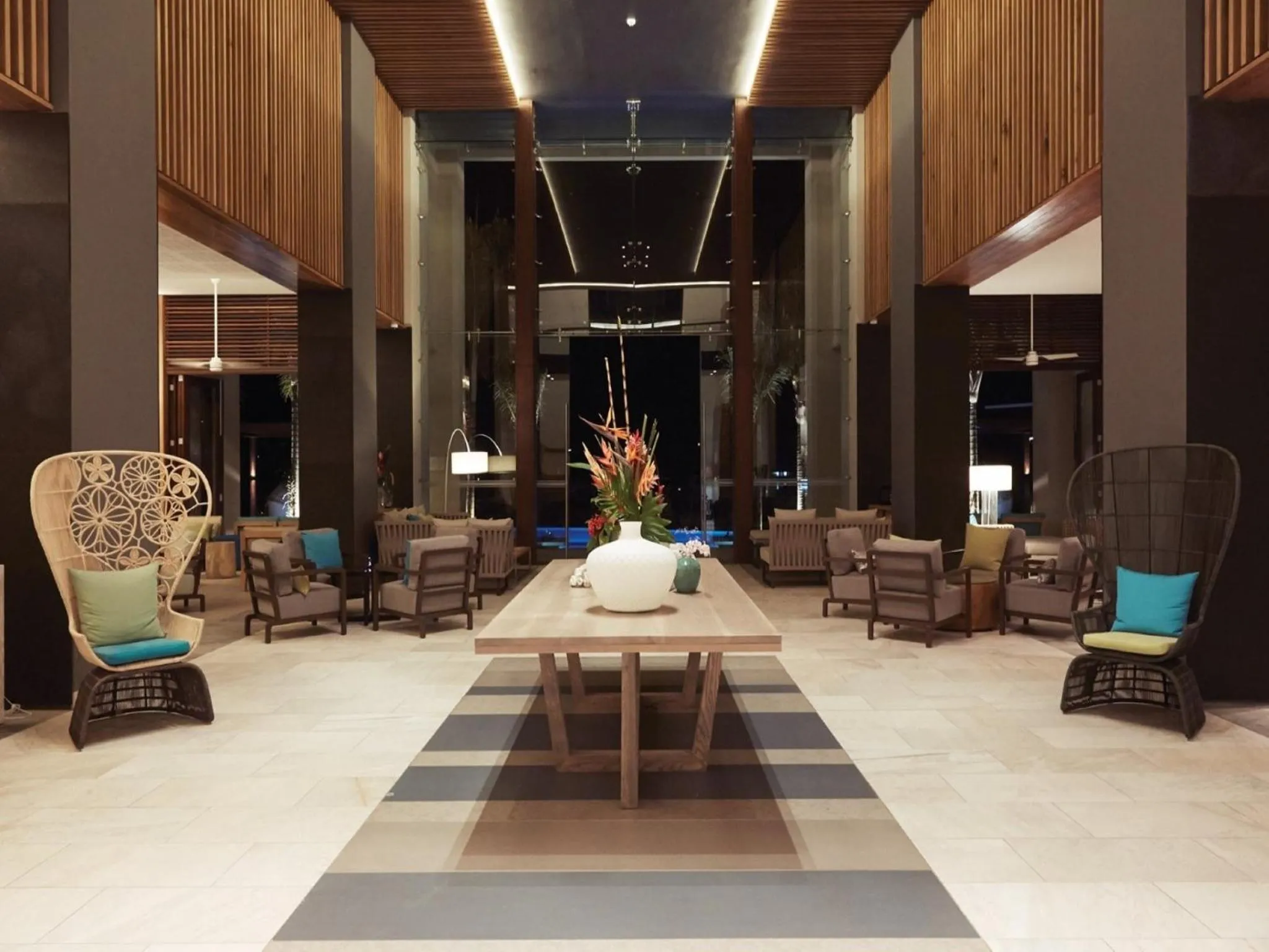 Facade/entrance in Eden Bleu Hotel