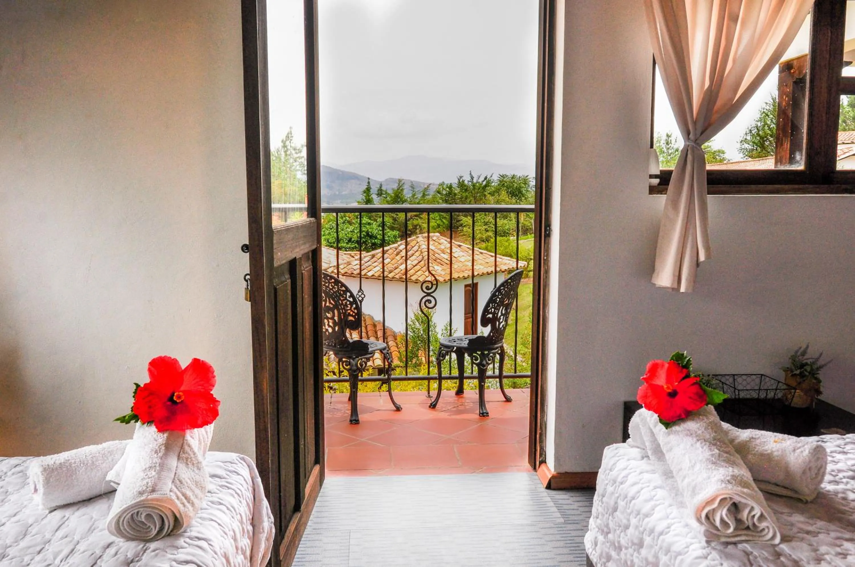 Photo of the whole room in Hotel el Mirador Villa de Leyva