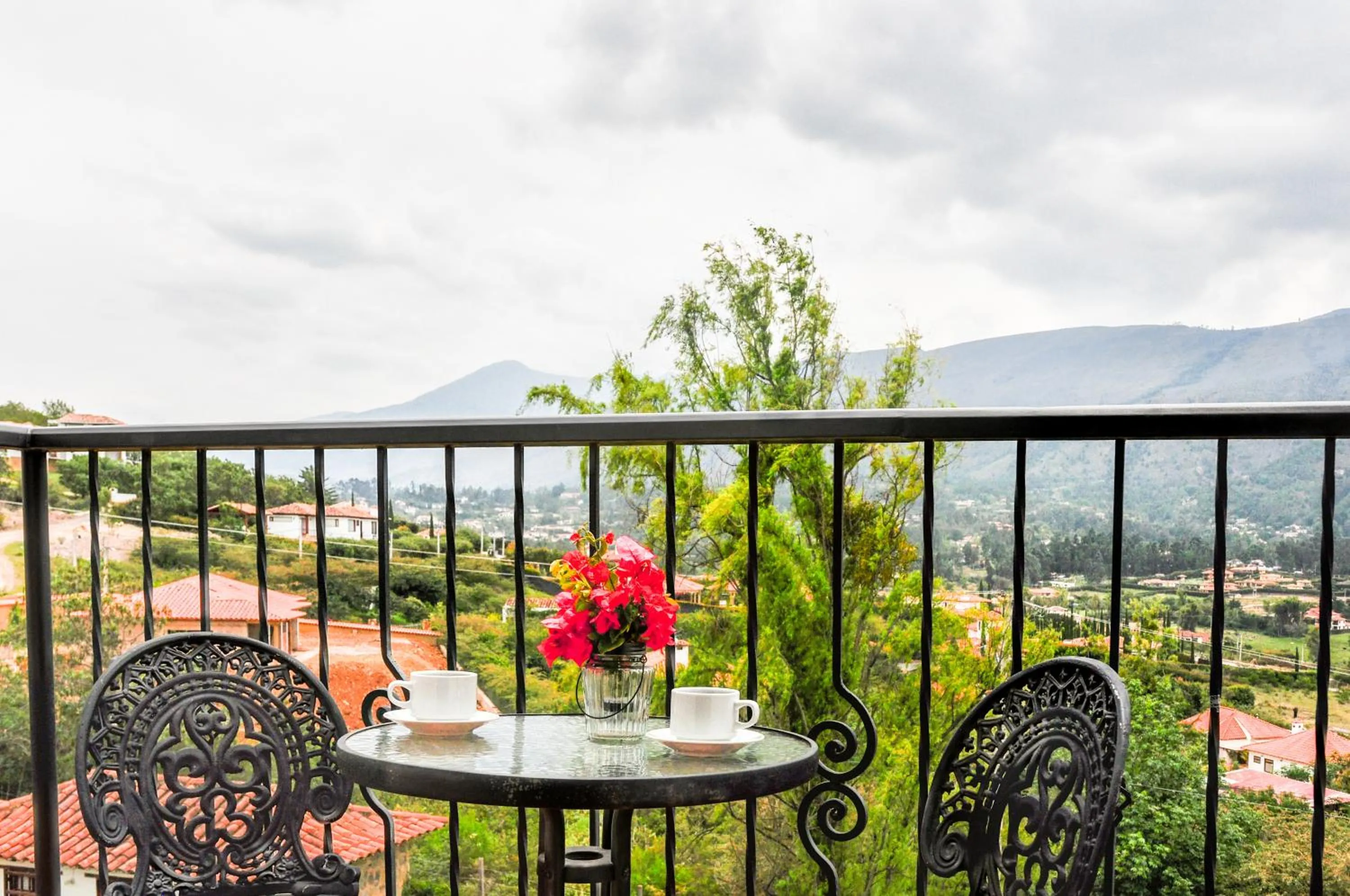 Balcony/Terrace in Hotel el Mirador Villa de Leyva