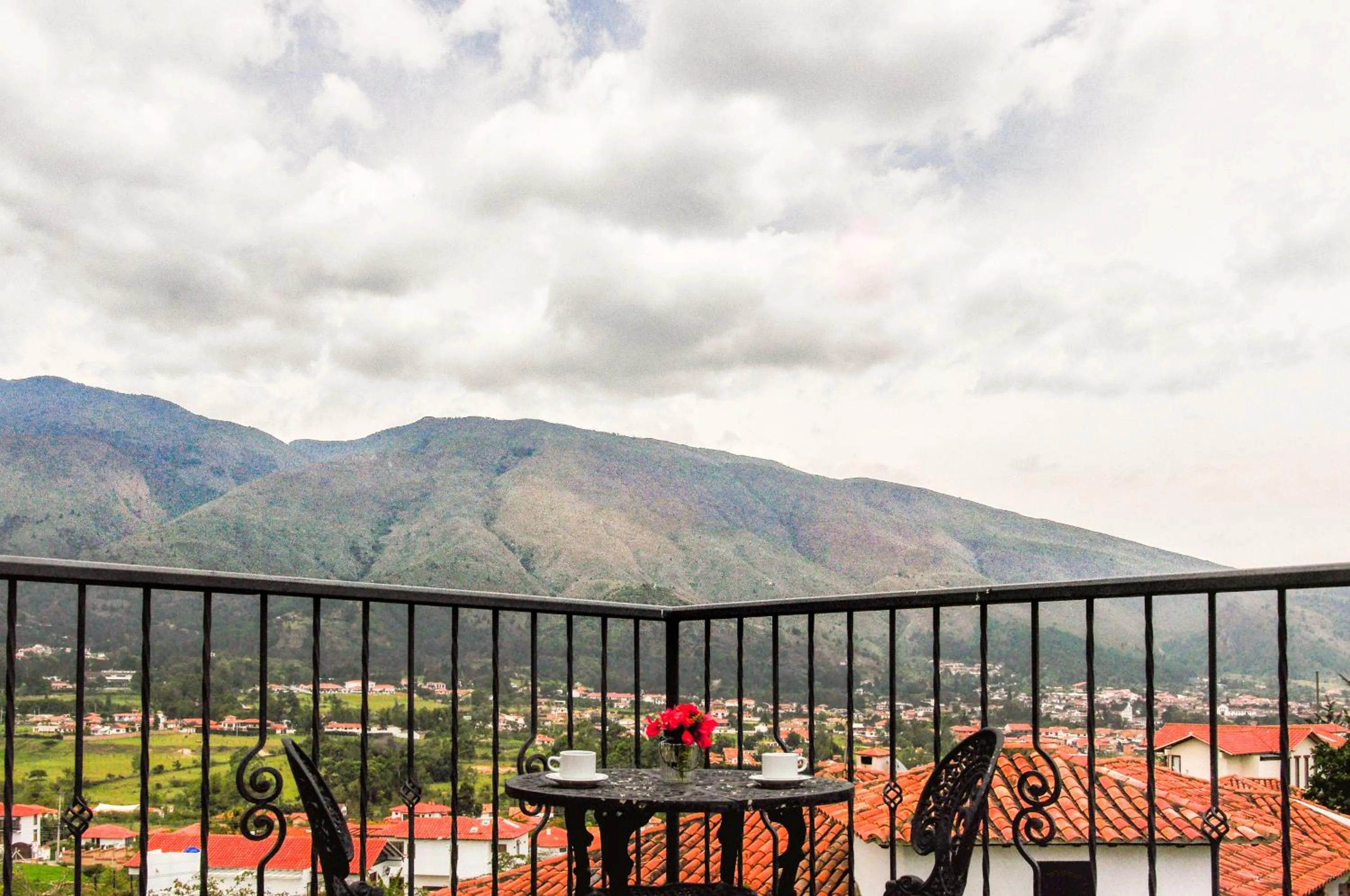 Balcony/Terrace in Hotel el Mirador Villa de Leyva