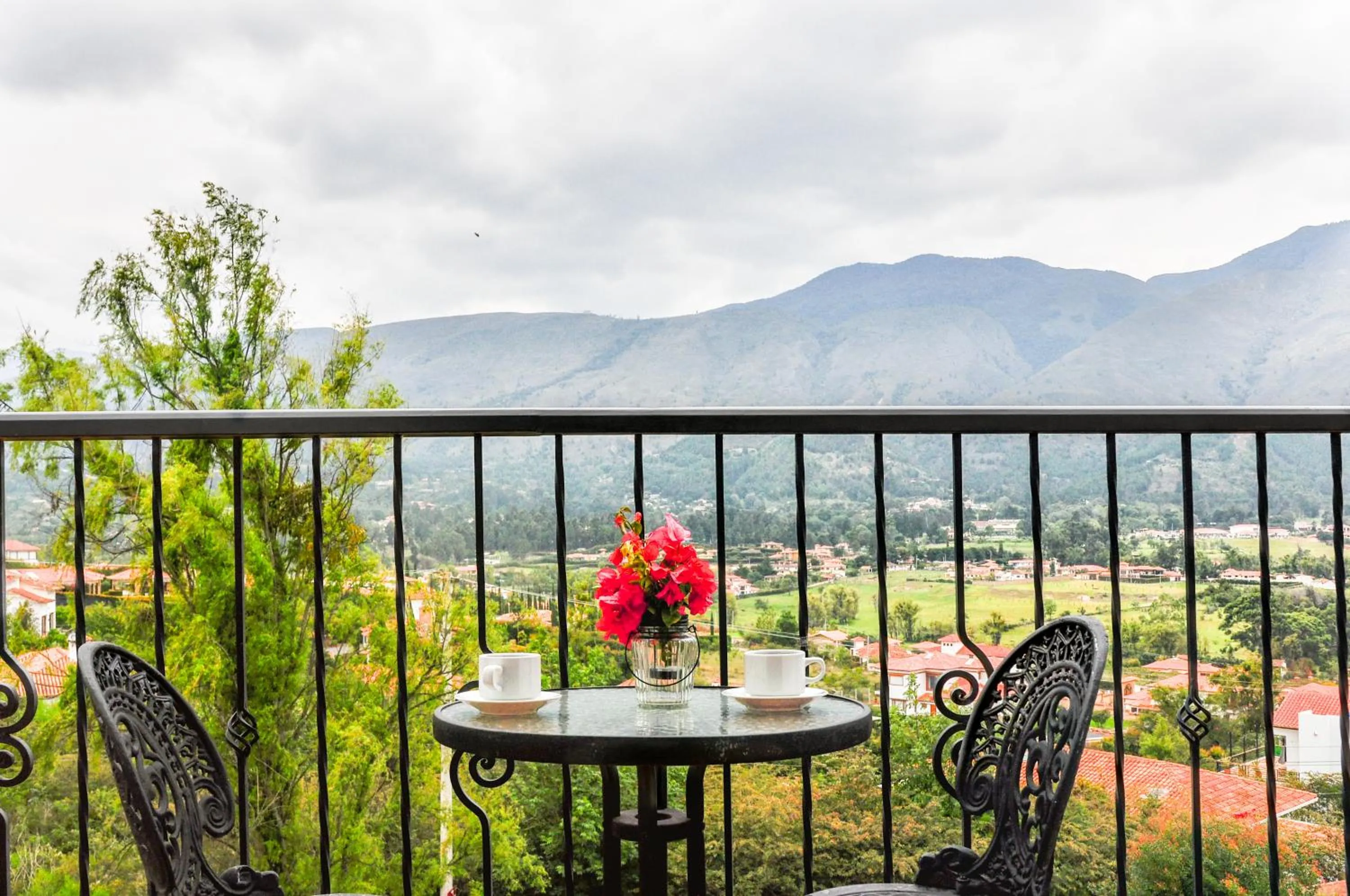 Balcony/Terrace in Hotel el Mirador Villa de Leyva