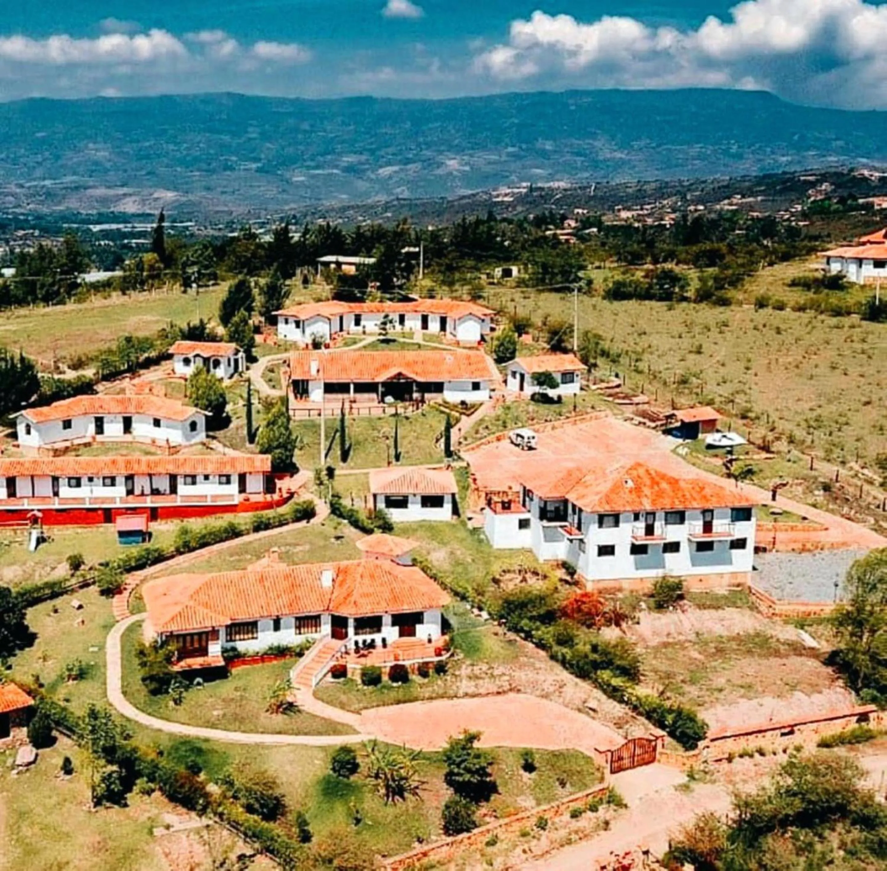Bird's eye view in Hotel el Mirador Villa de Leyva