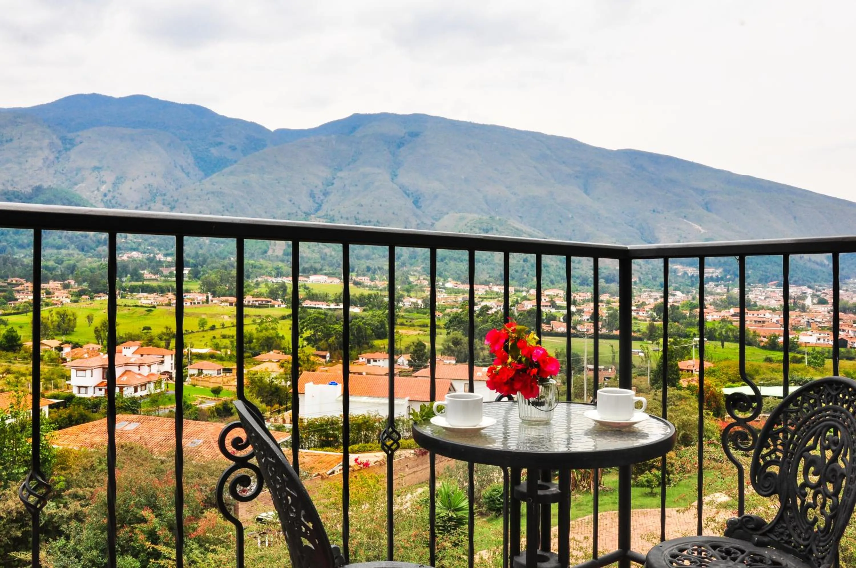 Balcony/Terrace in Hotel el Mirador Villa de Leyva