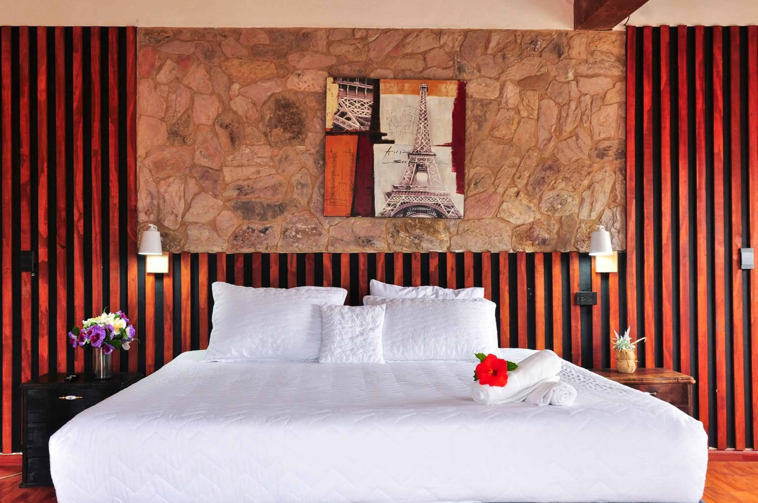 Bed in Hotel el Mirador Villa de Leyva