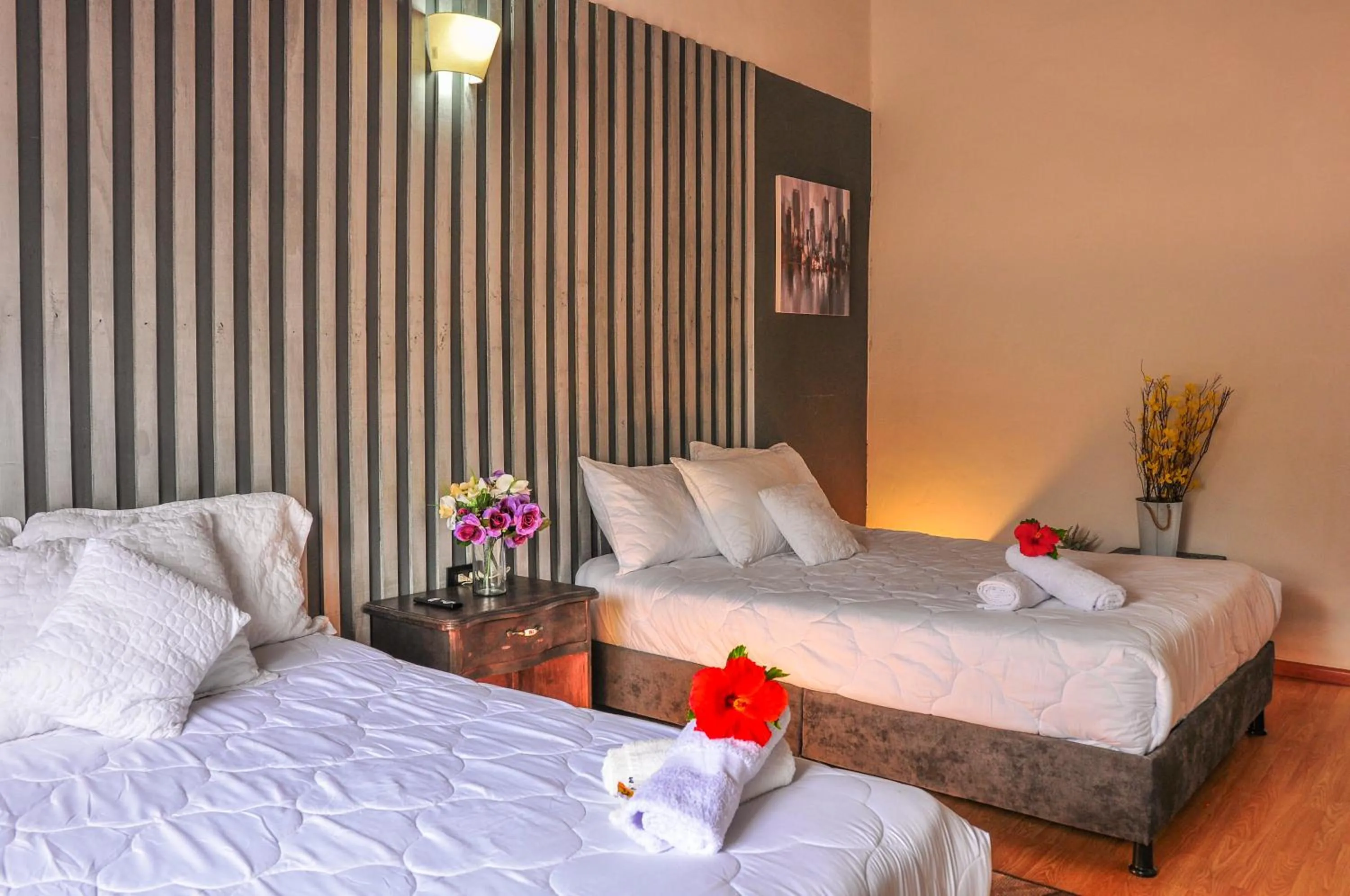 Bed in Hotel el Mirador Villa de Leyva