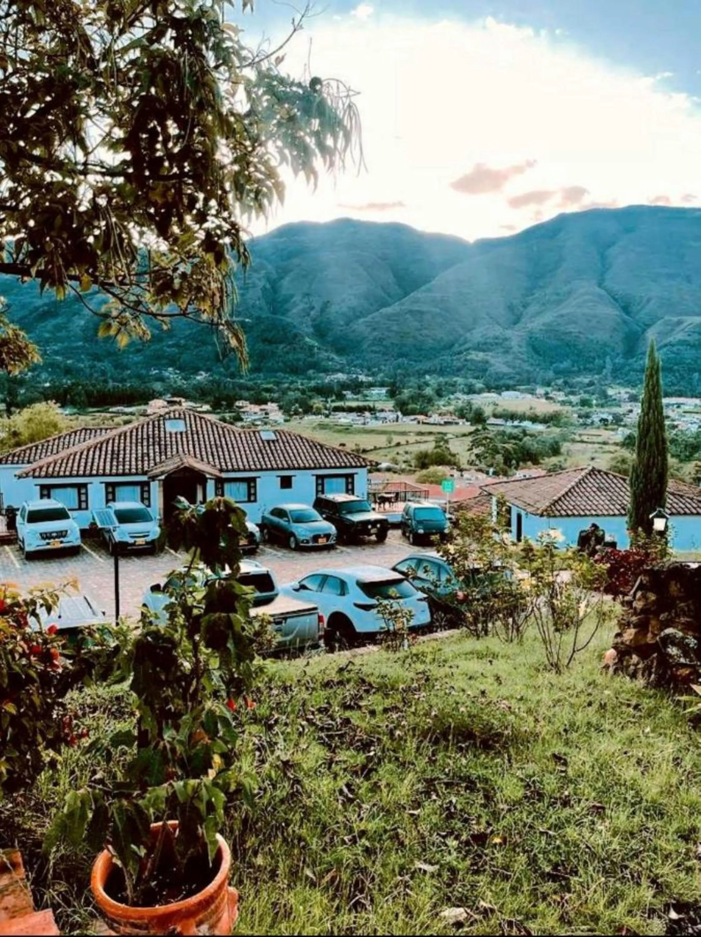 Parking in Hotel el Mirador Villa de Leyva