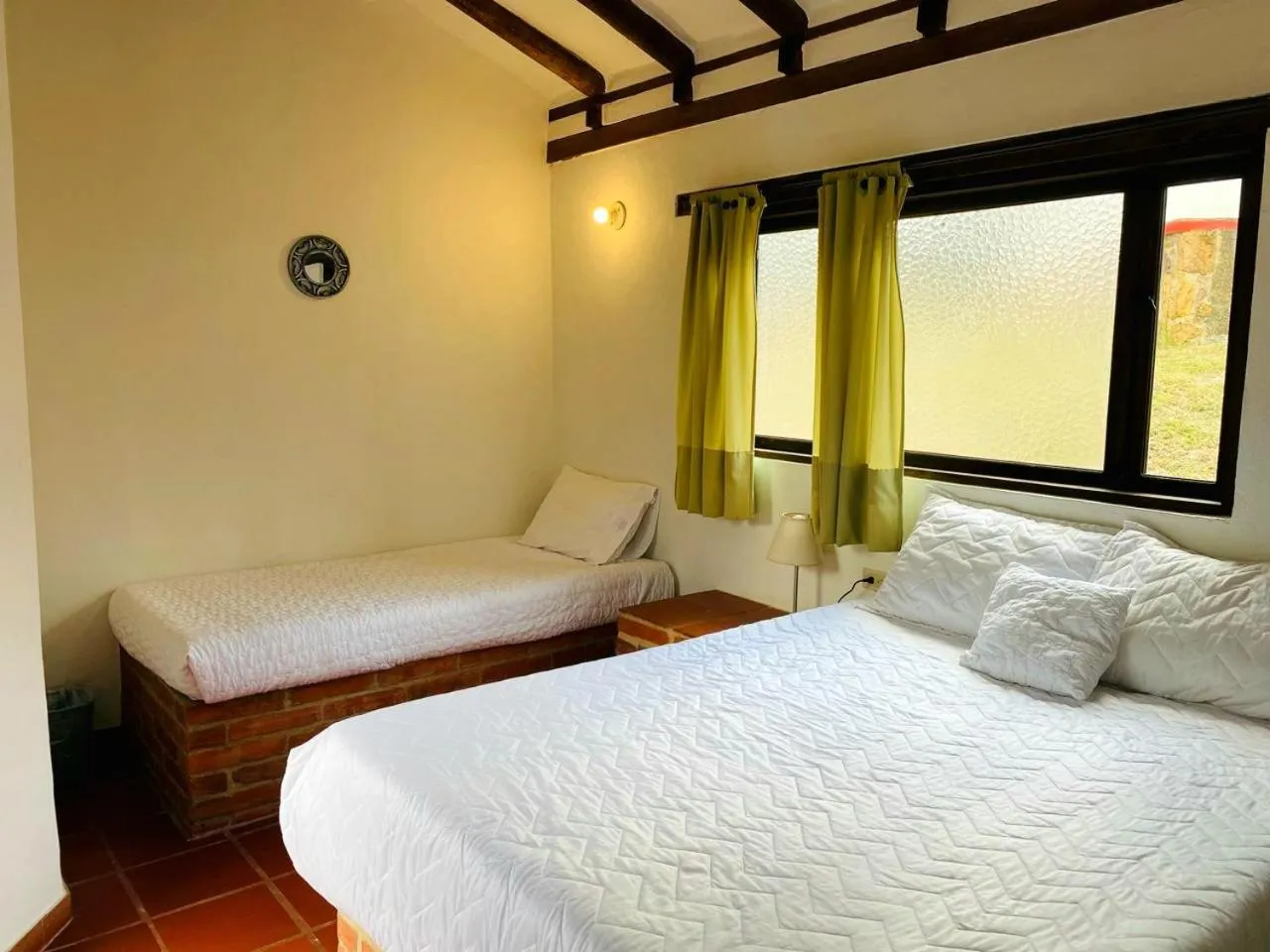 Bed in Hotel el Mirador Villa de Leyva