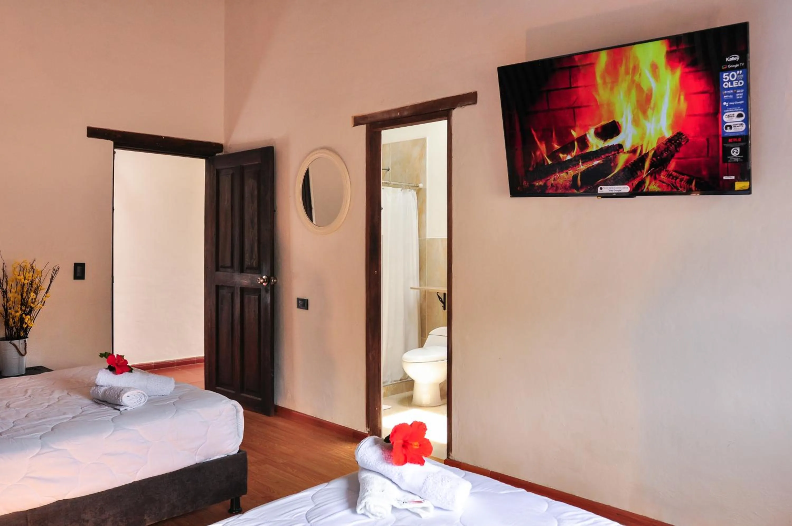 Photo of the whole room in Hotel el Mirador Villa de Leyva