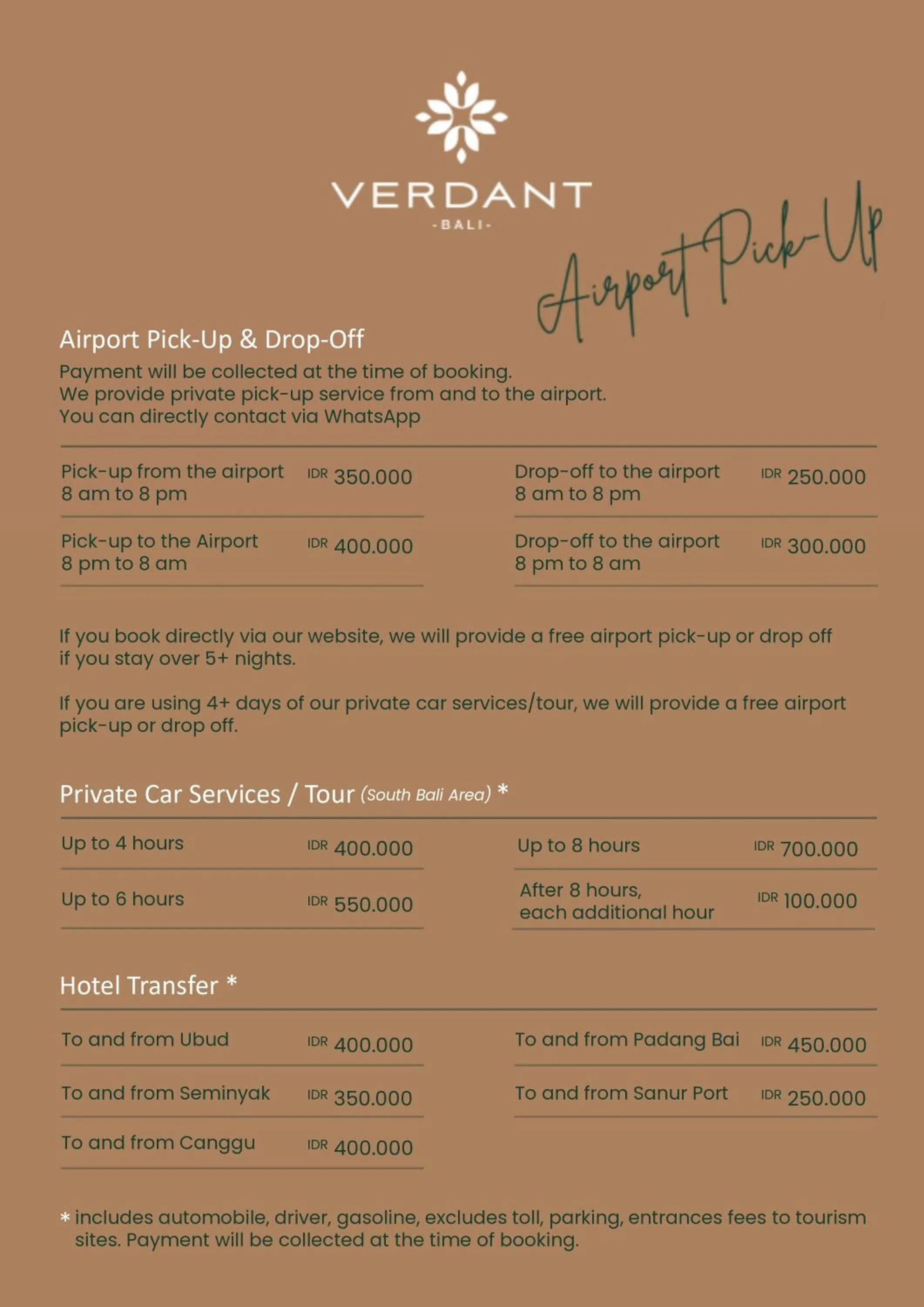 Off site in Verdant Bali Sekar Sari