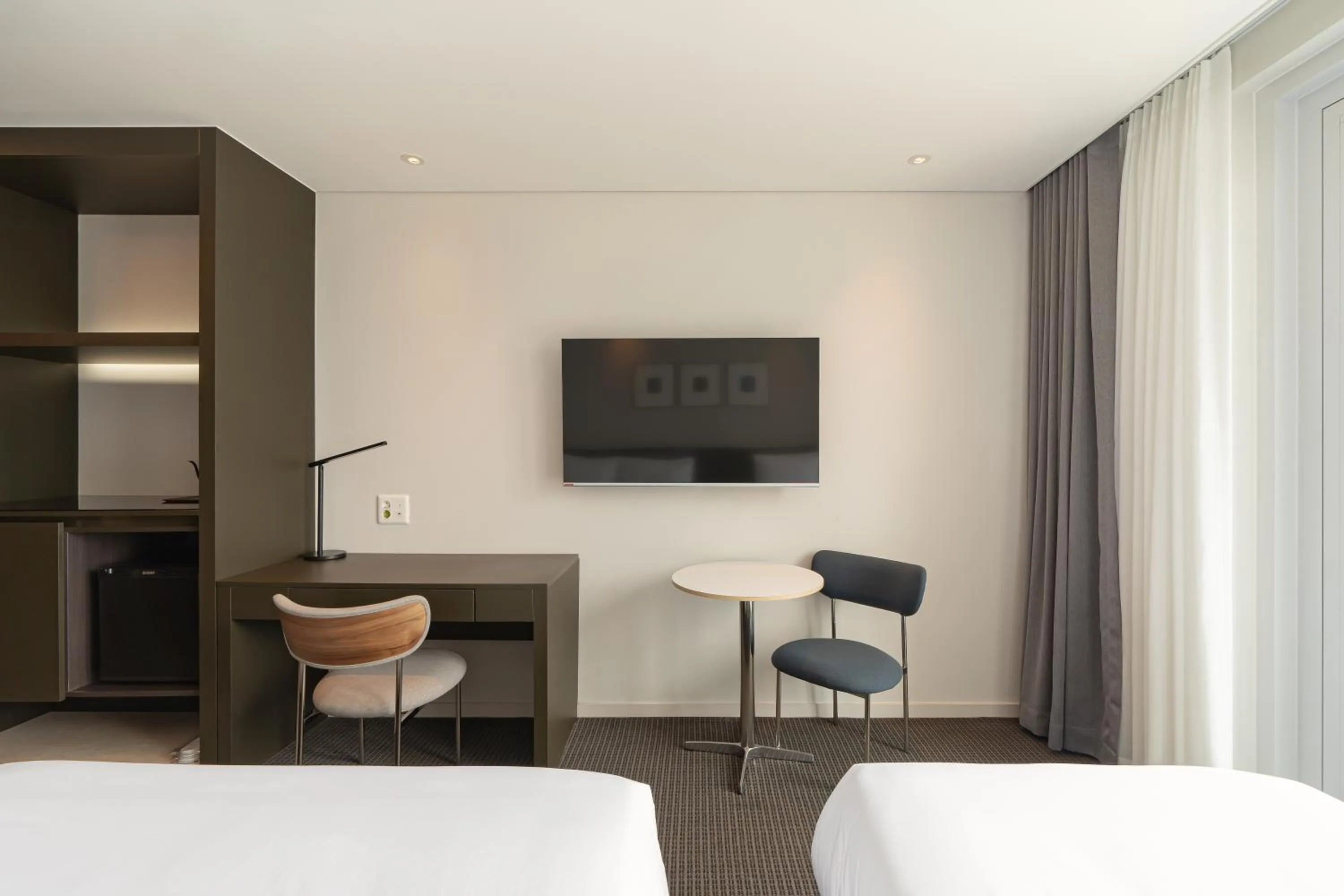 TV and multimedia, Bed in Urbanstay Busan songdo Beach