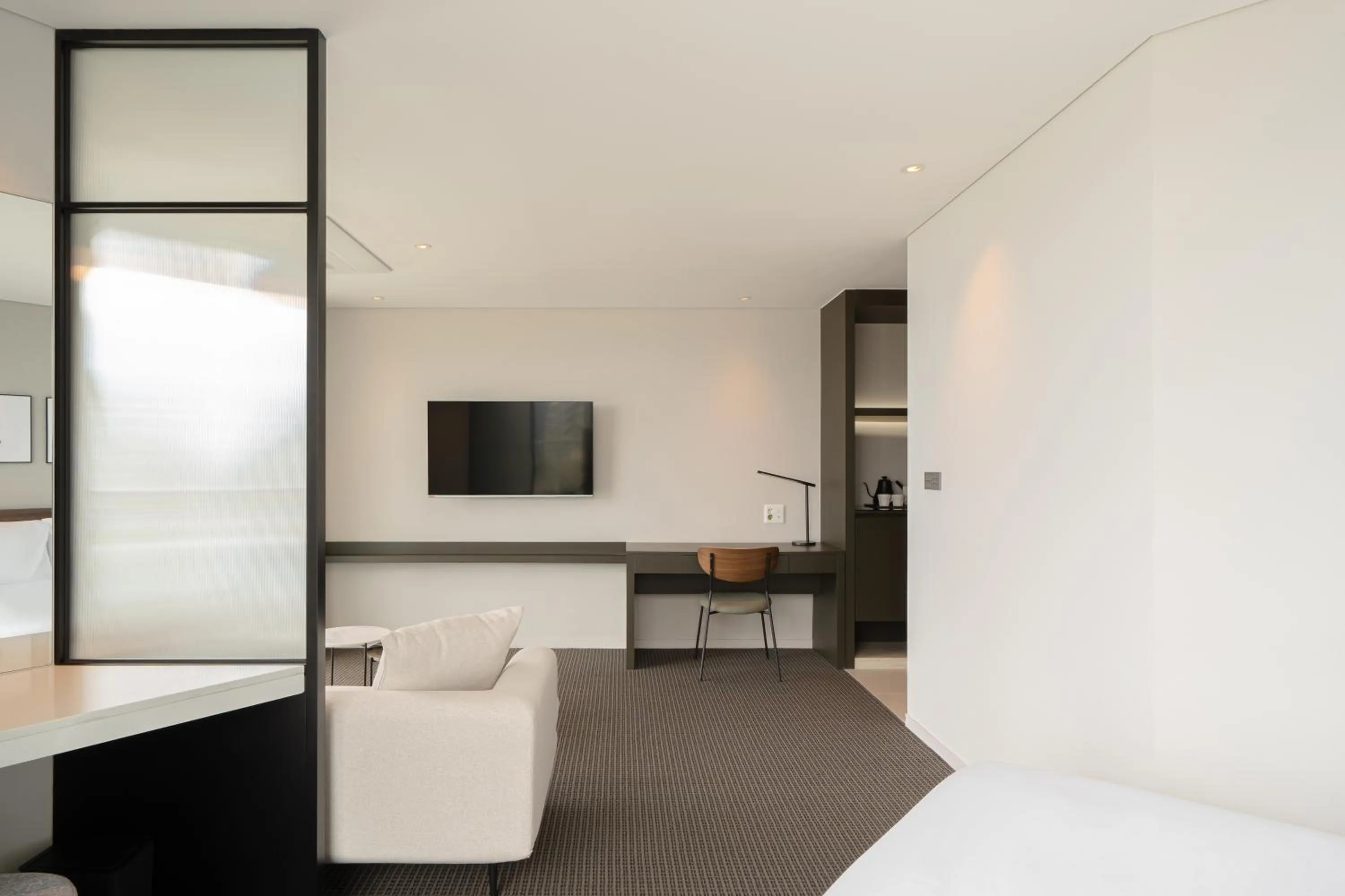 TV and multimedia, Bed in Urbanstay Busan songdo Beach