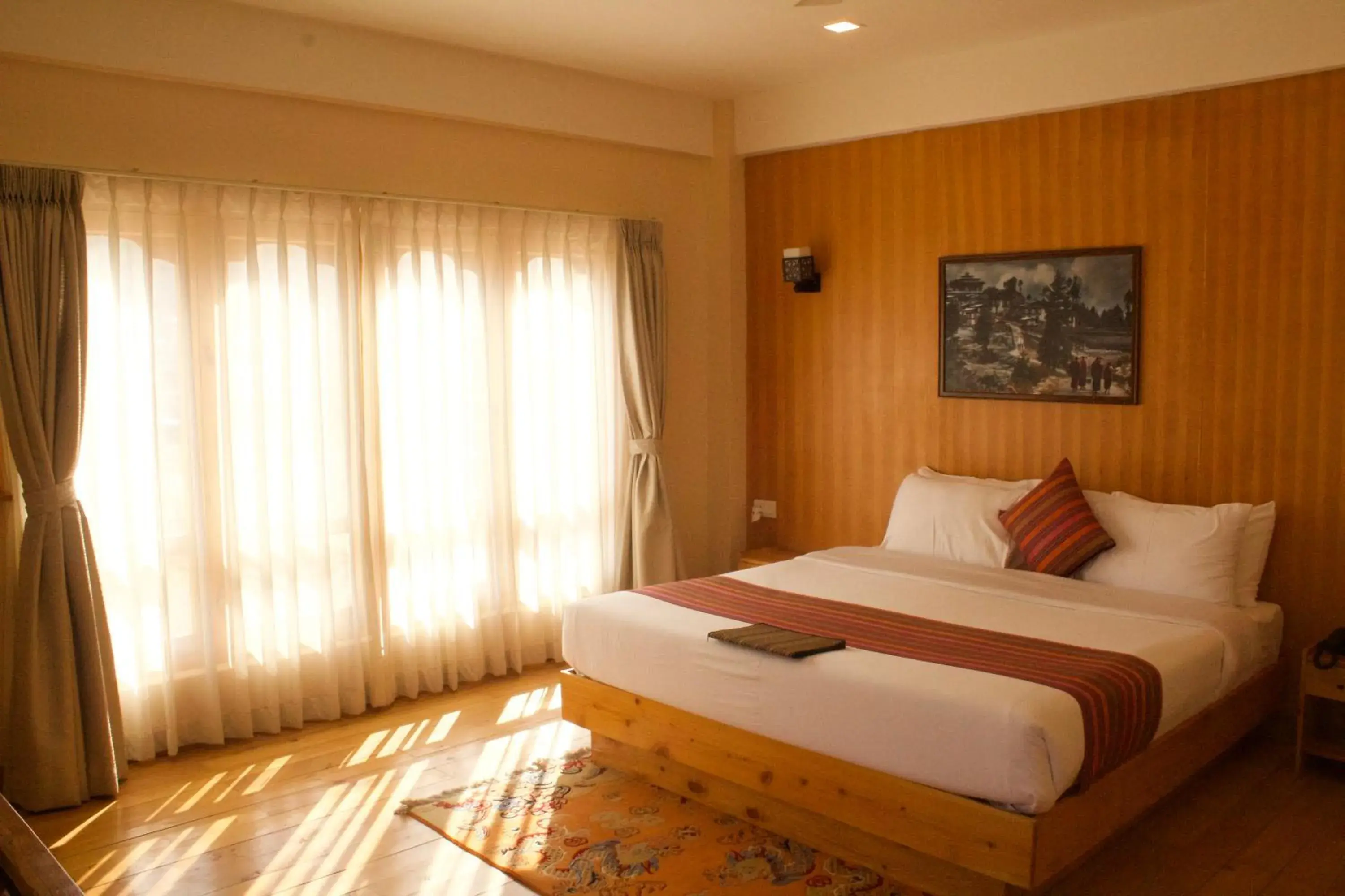 Deluxe King Room in Paro Eco Lodge Deluxe King Room in Paro Eco Lodge