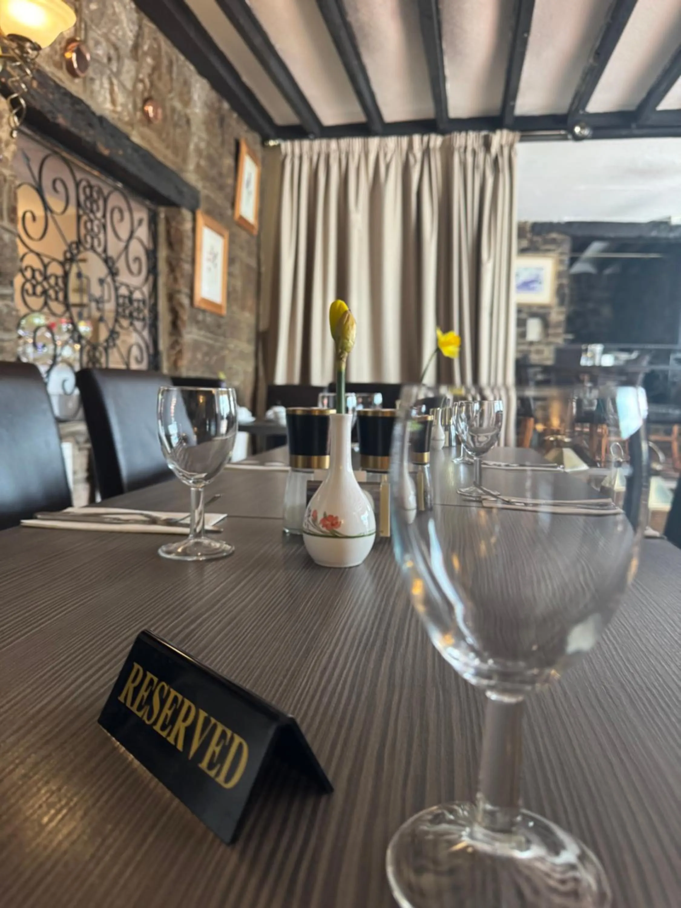 Restaurant/places to eat in The Dog & Partridge Country Inn