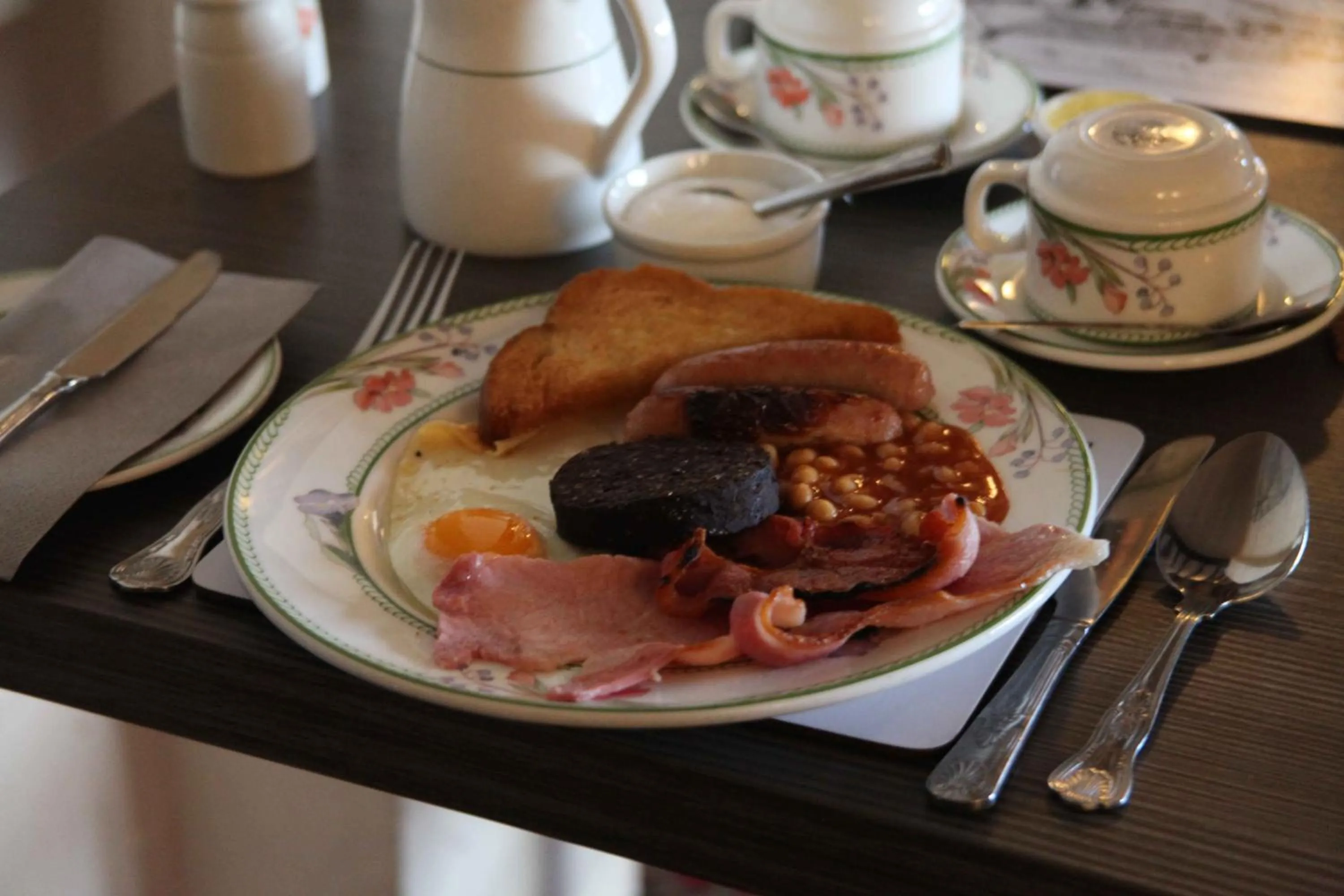 Food close-up in The Dog & Partridge Country Inn