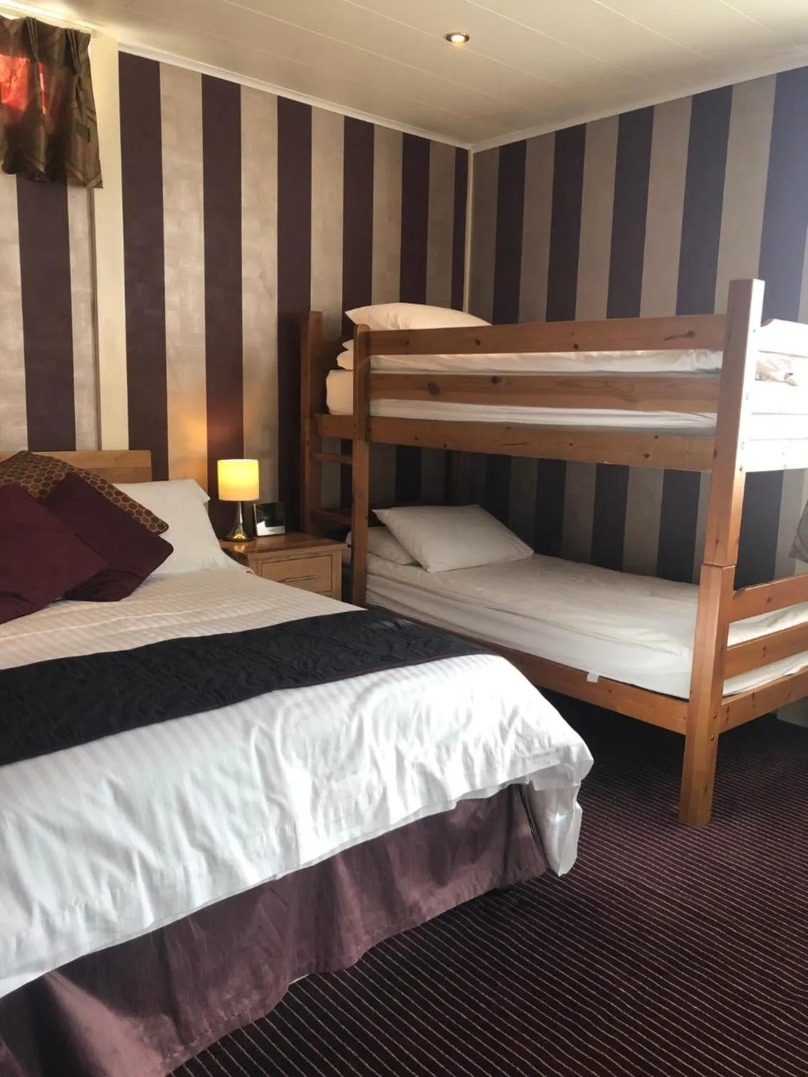 Bed in The Dog & Partridge Country Inn