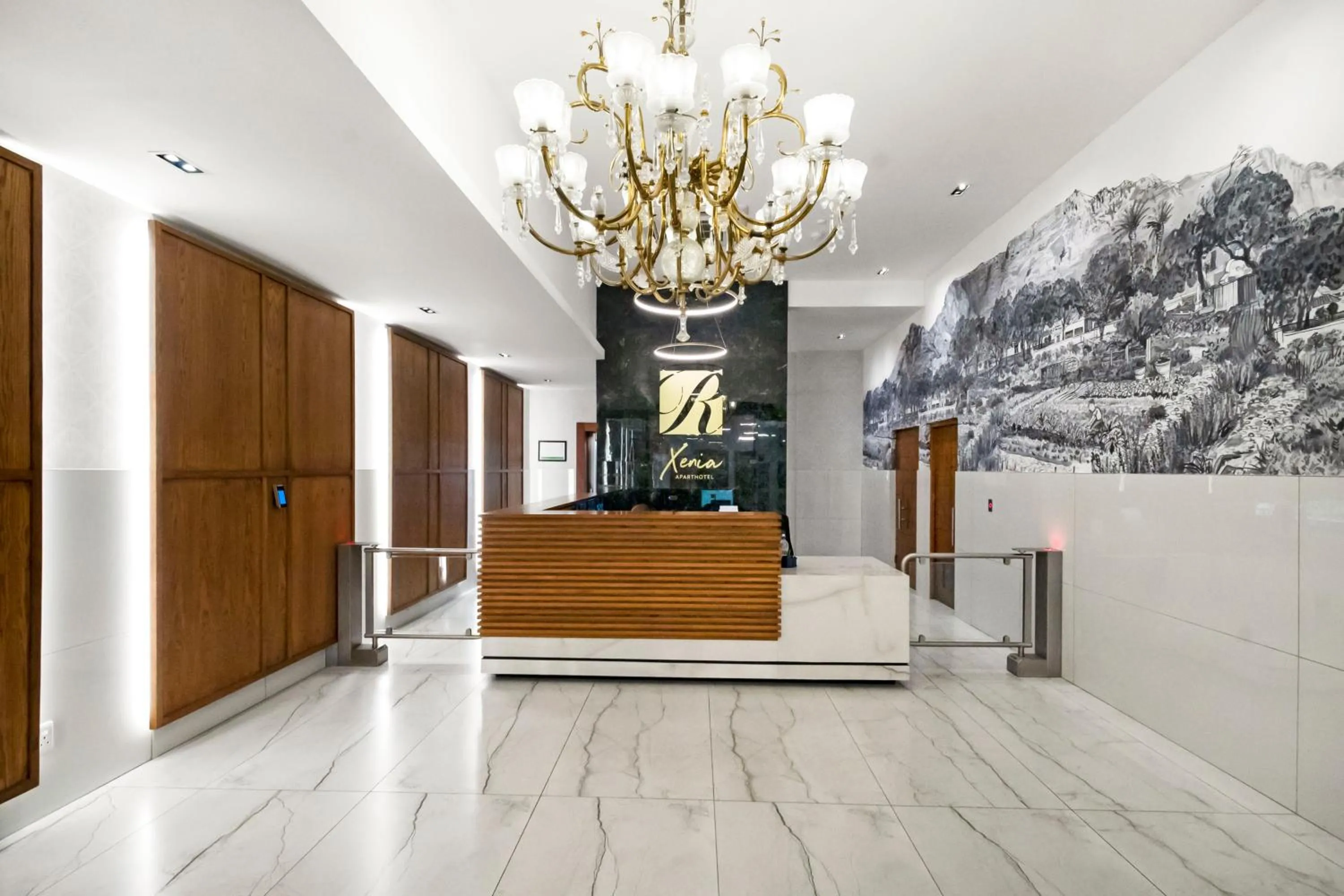 Lobby or reception in Xenia Aparthotel by Totalstay