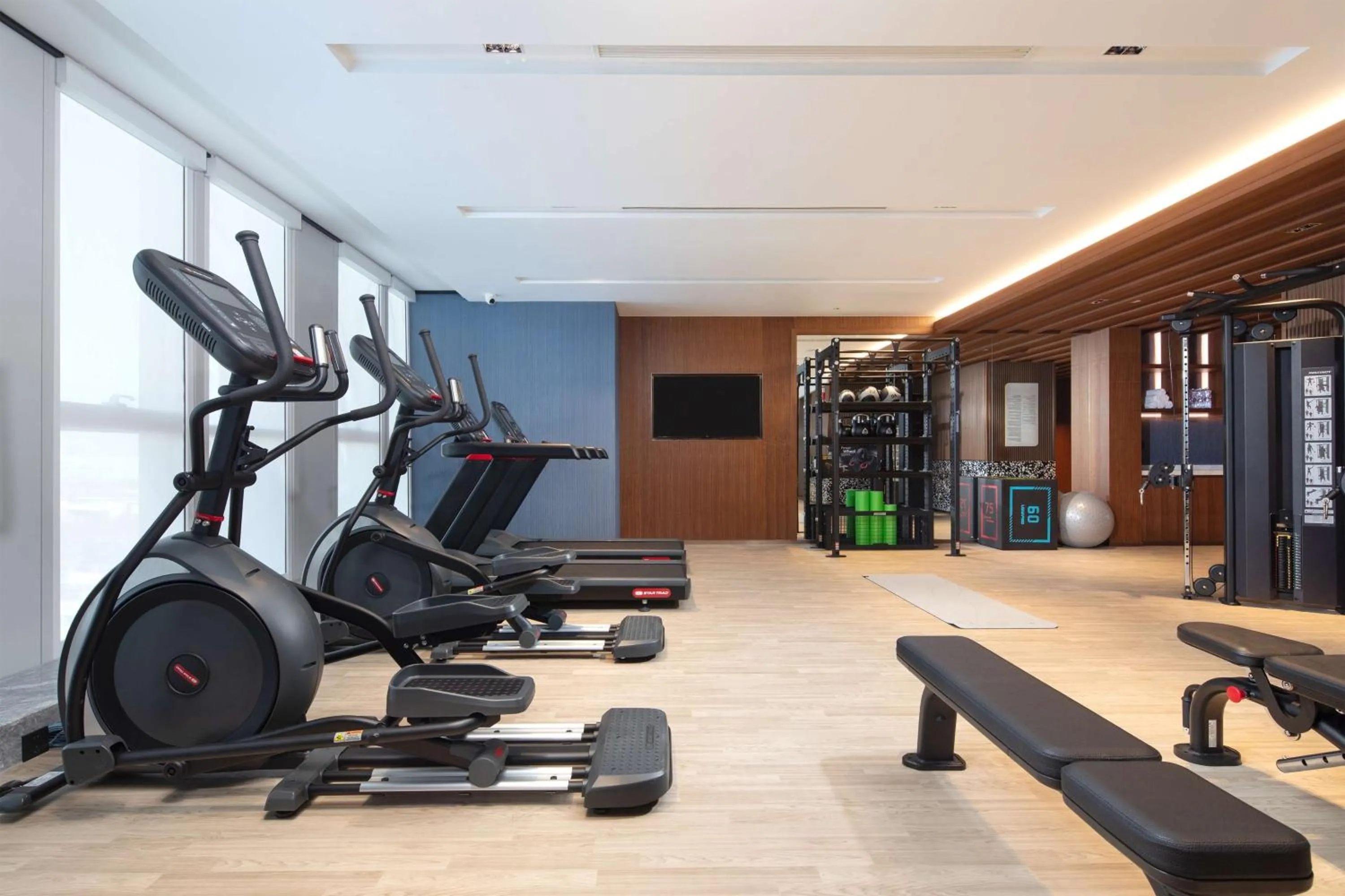 Fitness centre/facilities in Hilton Garden Inn Beijing Daxing Jinyuan Road