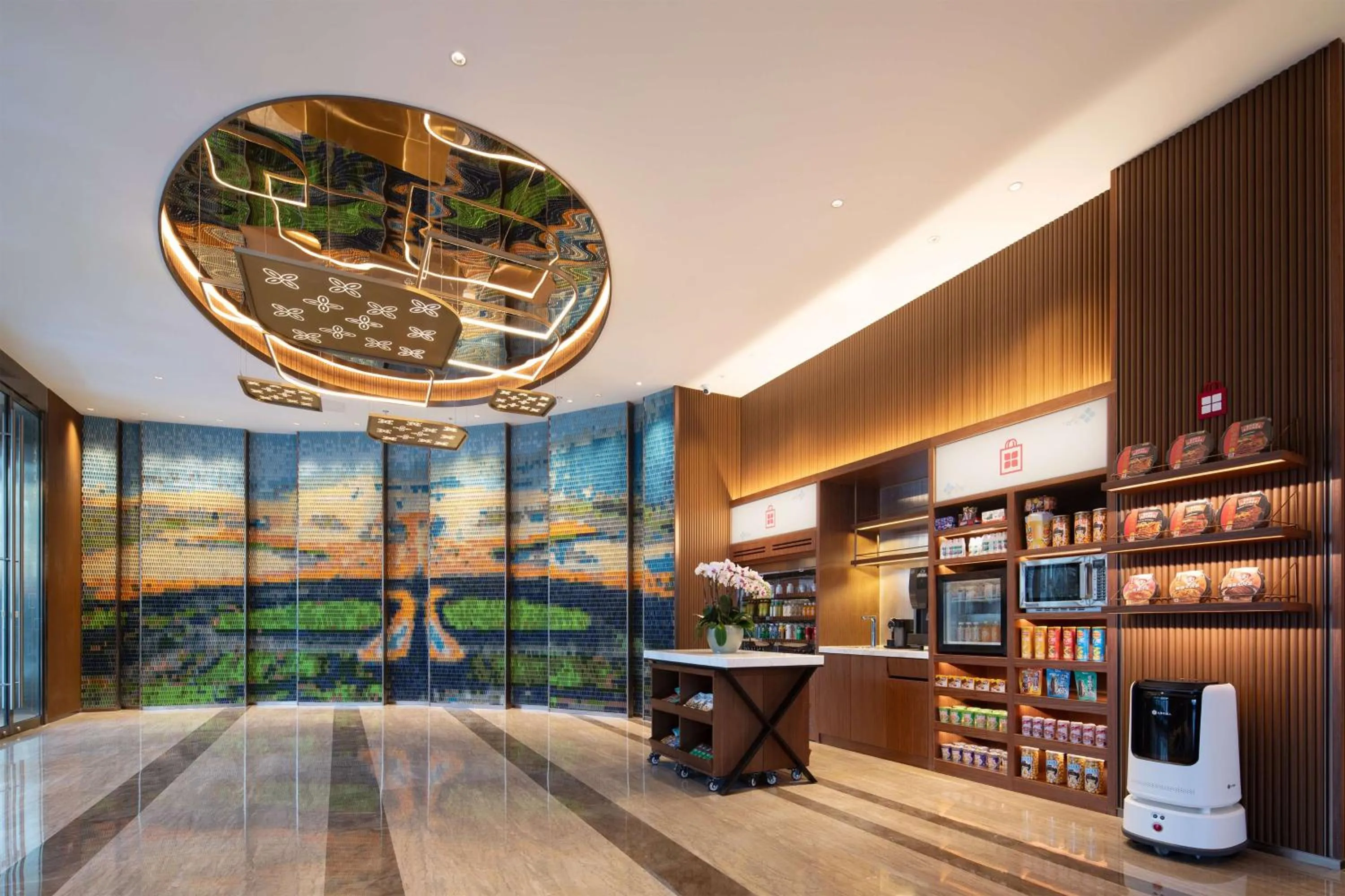 Living room in Hilton Garden Inn Beijing Daxing Jinyuan Road