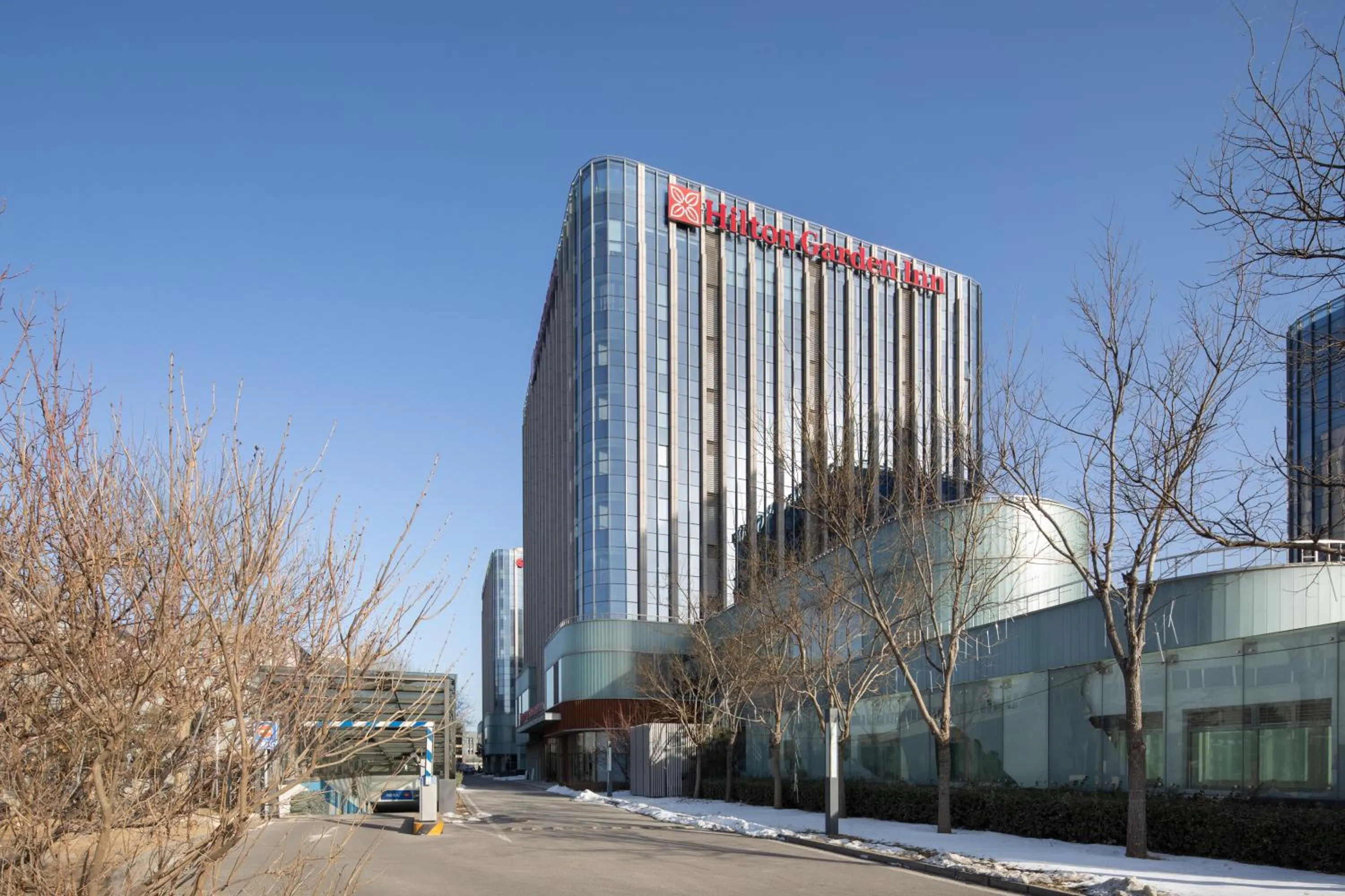 Property building in Hilton Garden Inn Beijing Daxing Jinyuan Road