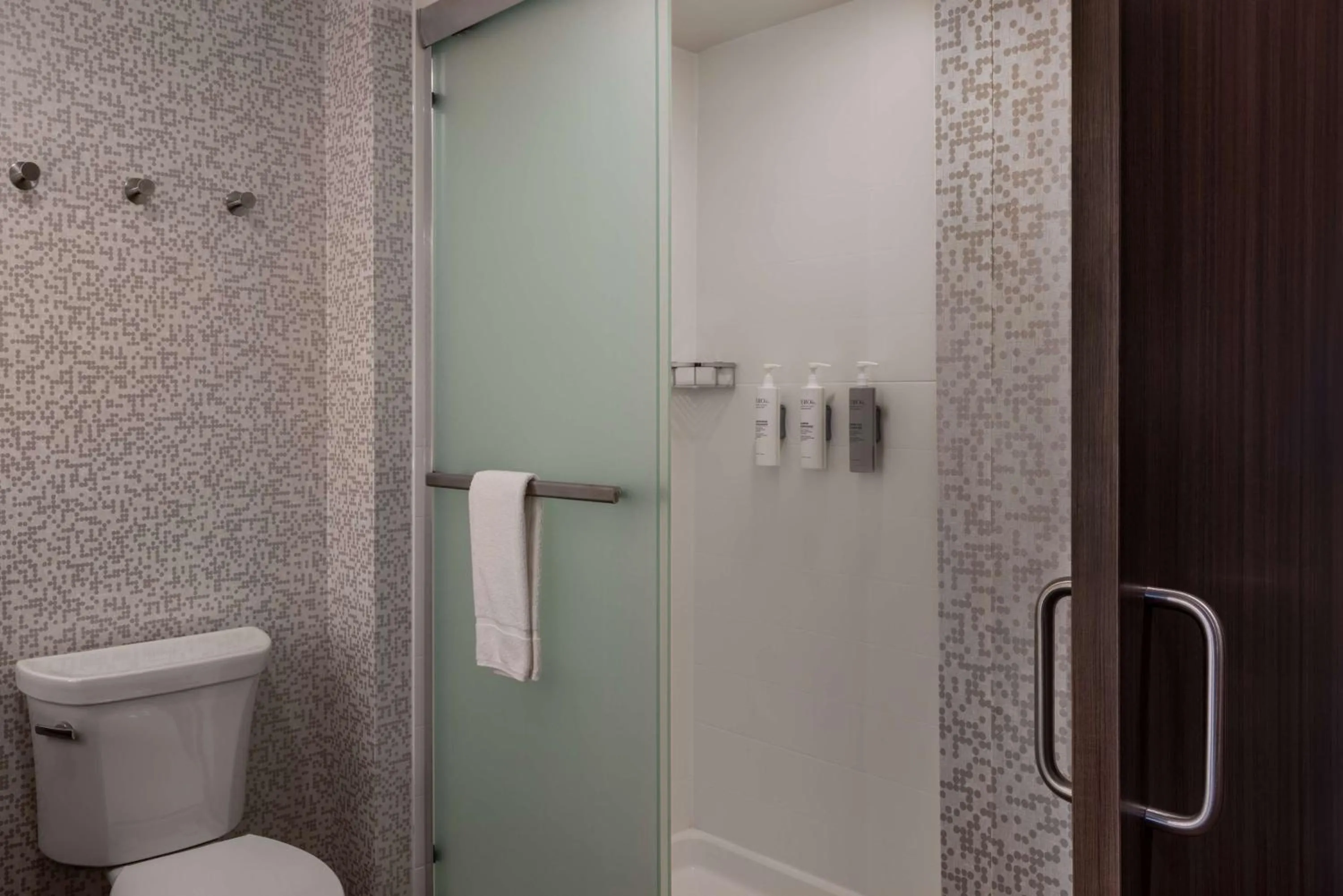 Shower in Home2 Suites By Hilton Ankeny