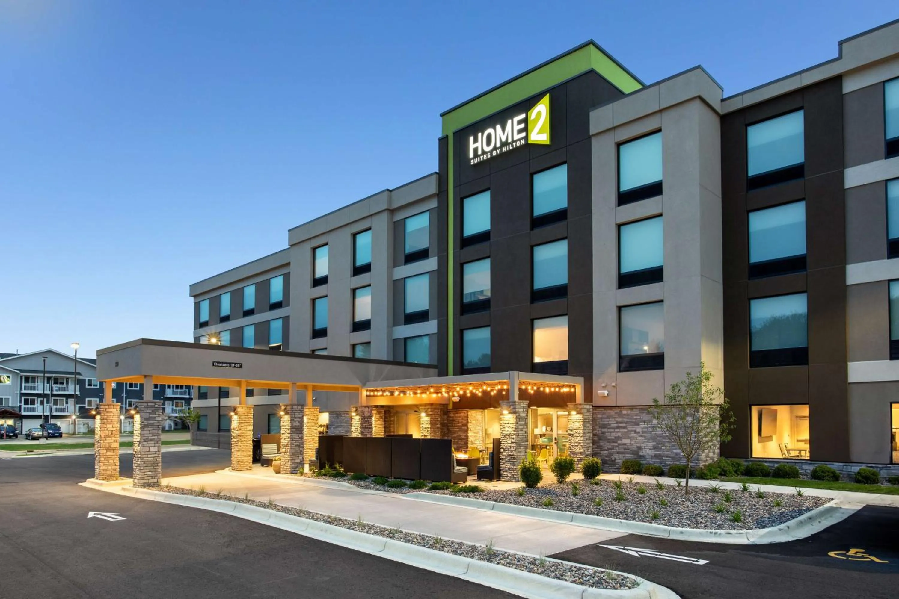 Property building in Home2 Suites By Hilton Owatonna