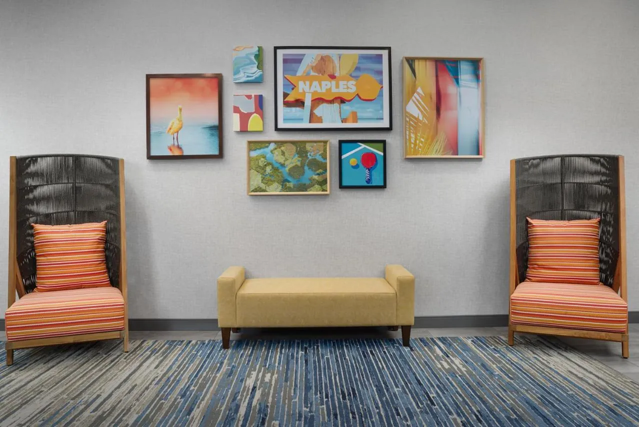 Lobby or reception in Hampton Inn & Suites Naples South