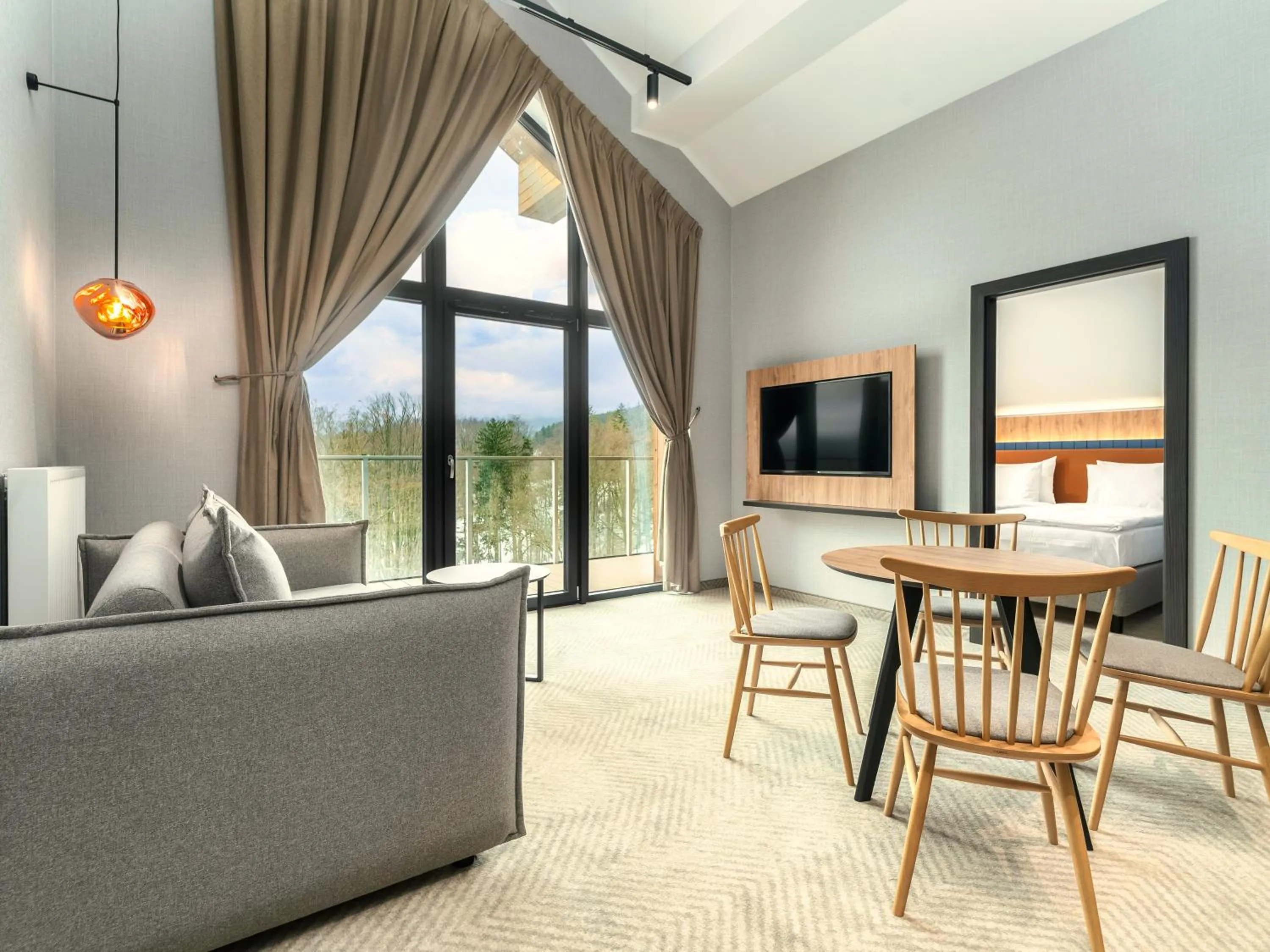 Living room in Happy Valley Resort Szklarska Poręba