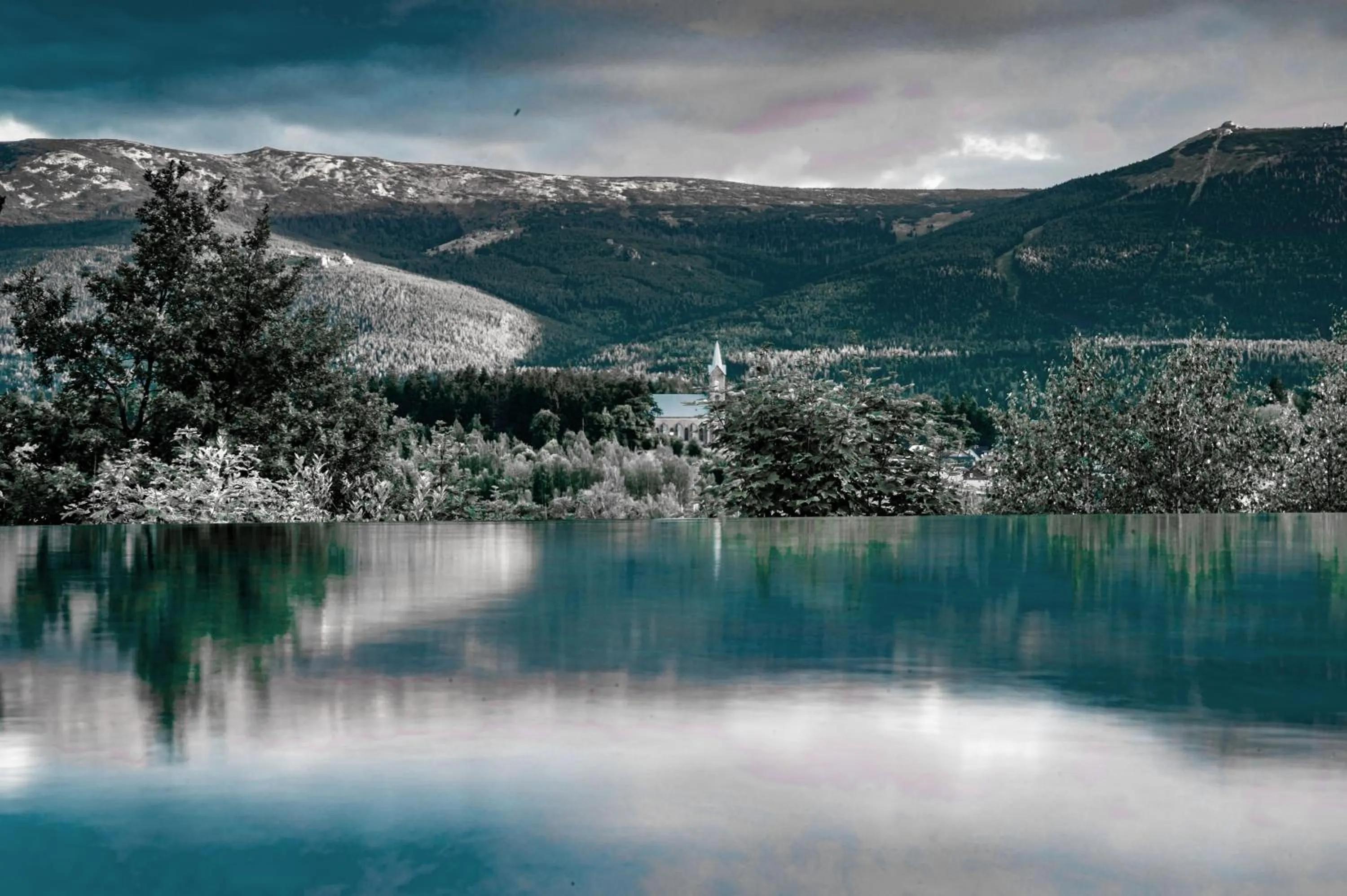 Mountain view in Happy Valley Resort Szklarska Poręba