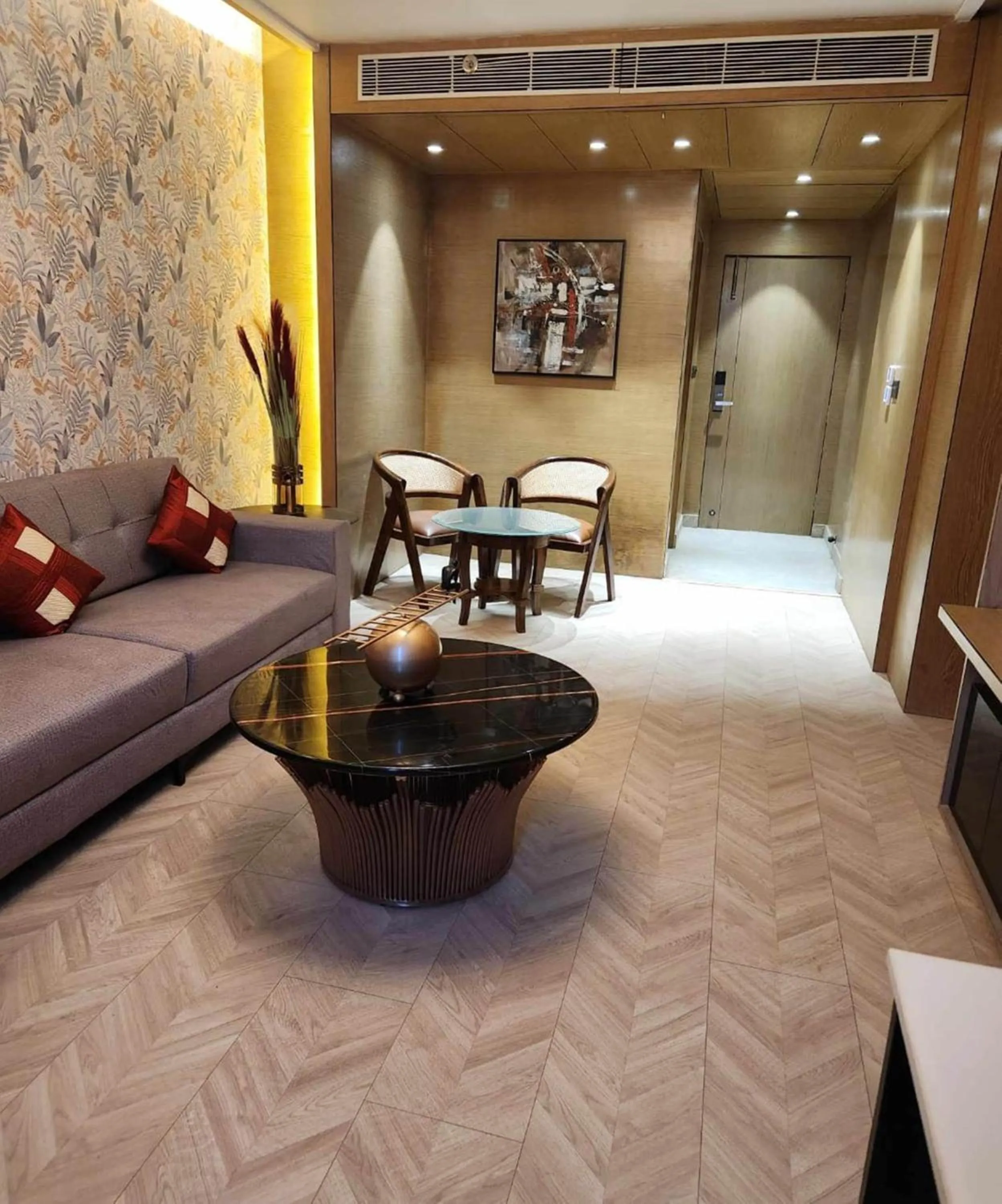 Living room in Hotel Levelup Signature