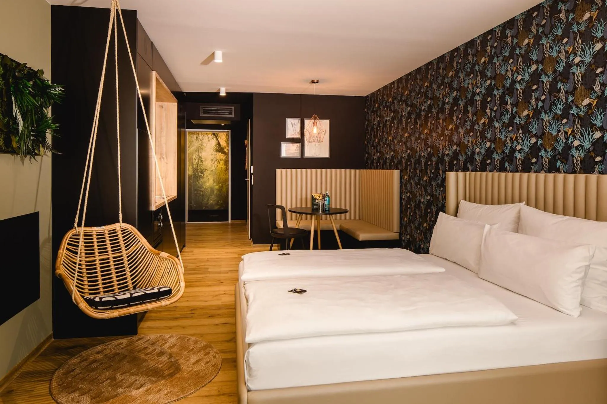 Photo of the whole room, Bed in Rioca Frankfurt Posto 7