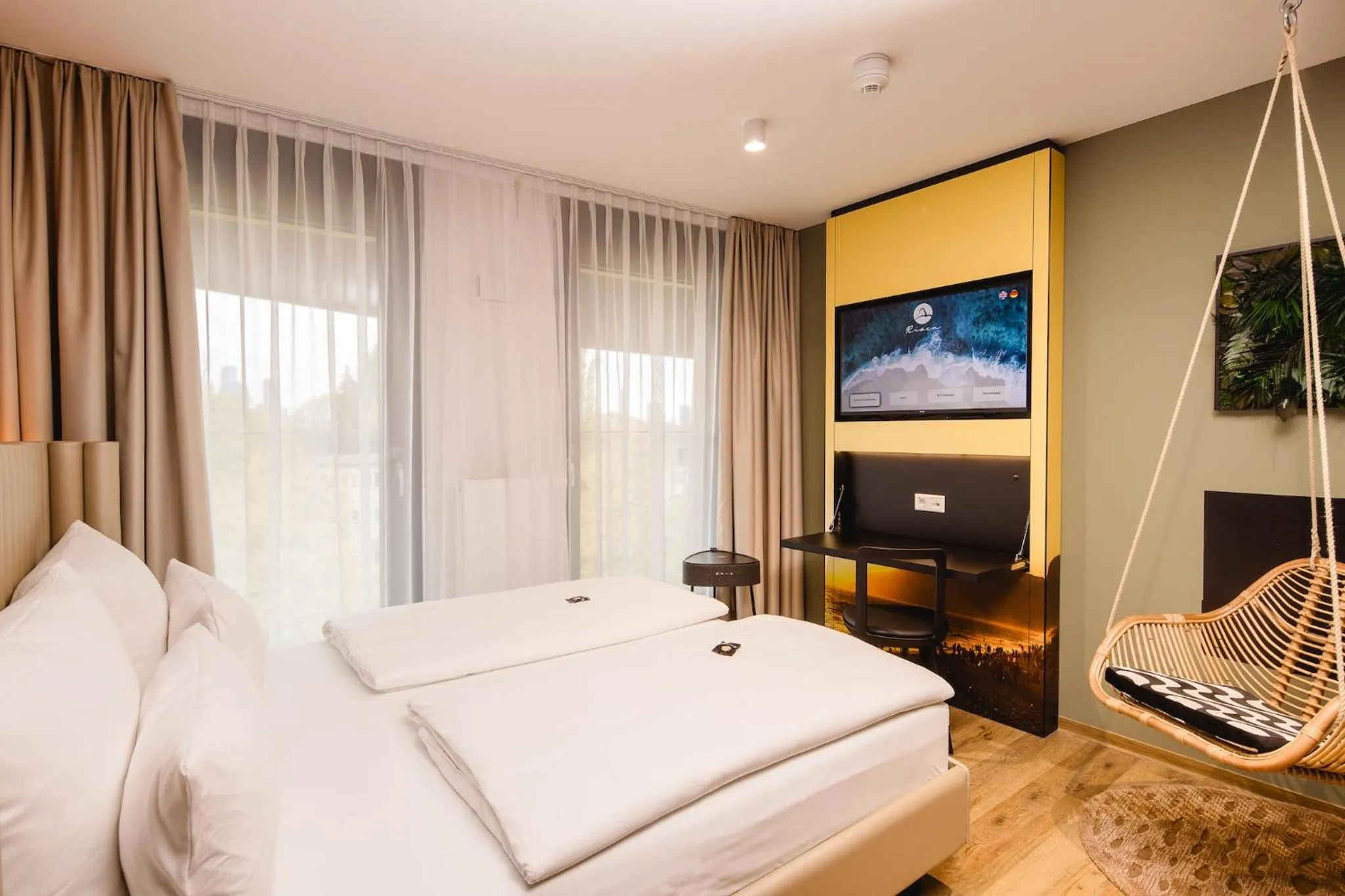 Photo of the whole room, Bed in Rioca Frankfurt Posto 7