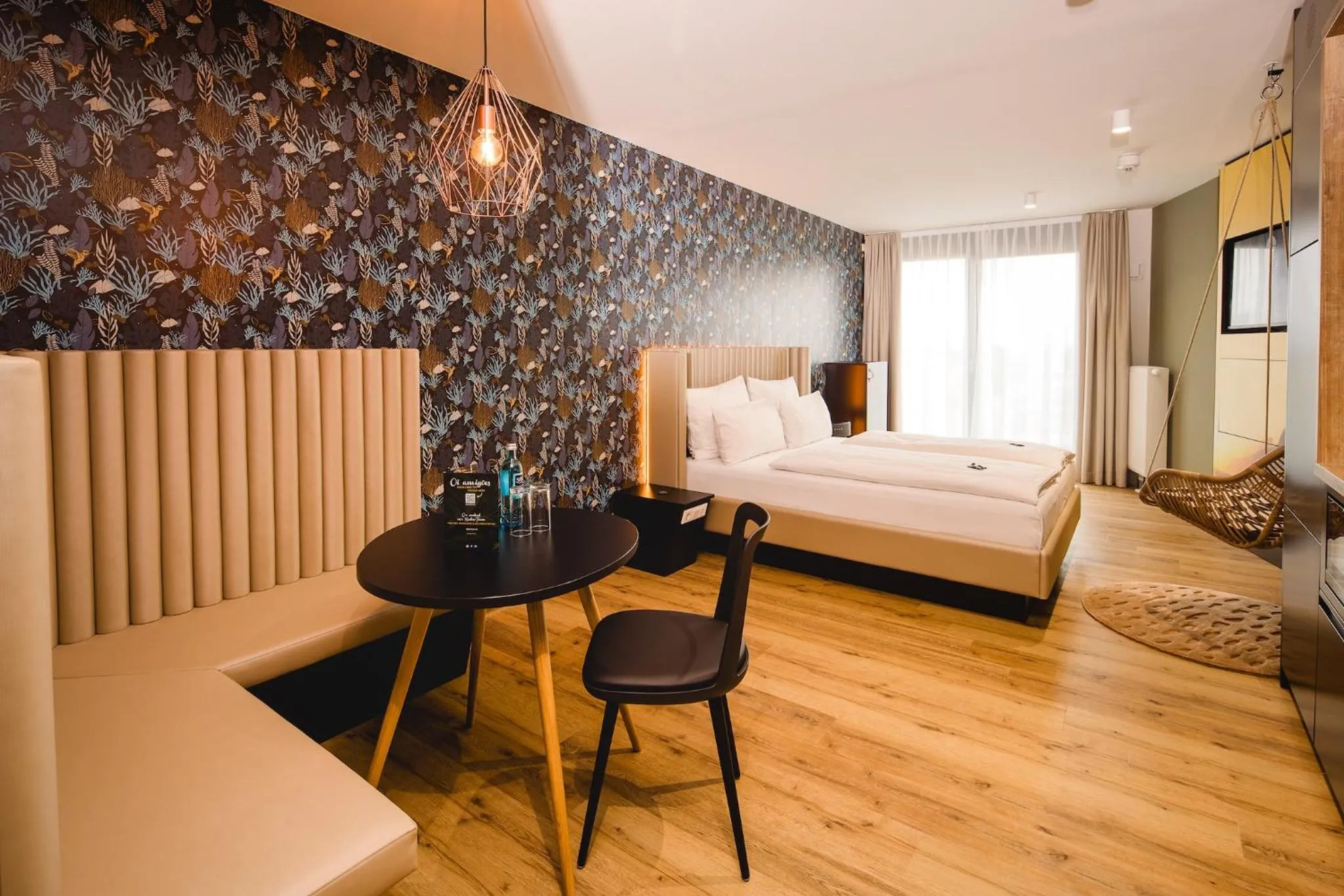 Photo of the whole room, Bed in Rioca Frankfurt Posto 7