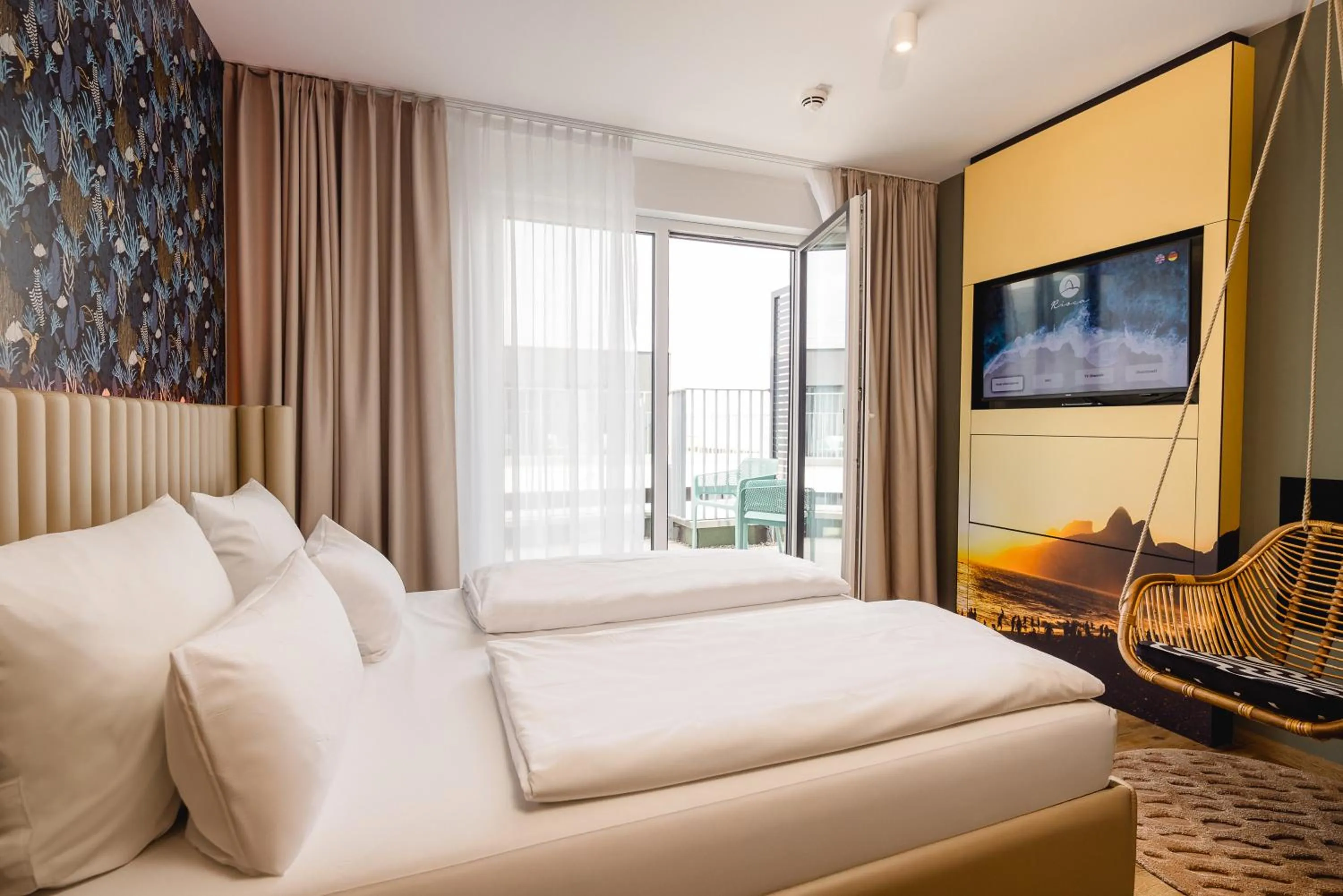 Bedroom, Bed in Rioca Hafeninsel Posto 8