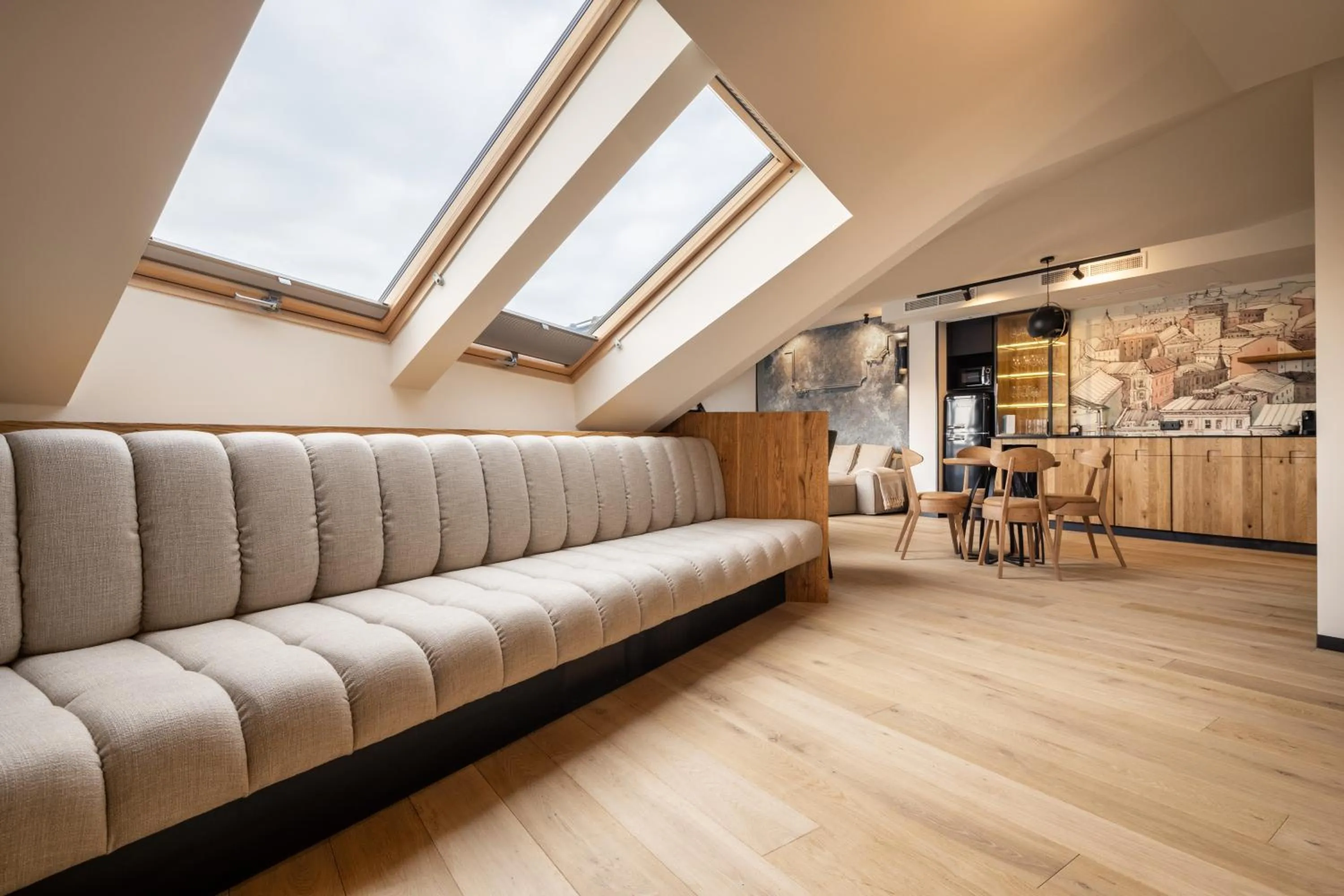 Kitchen or kitchenette in Nomadic Urban Premium Suites