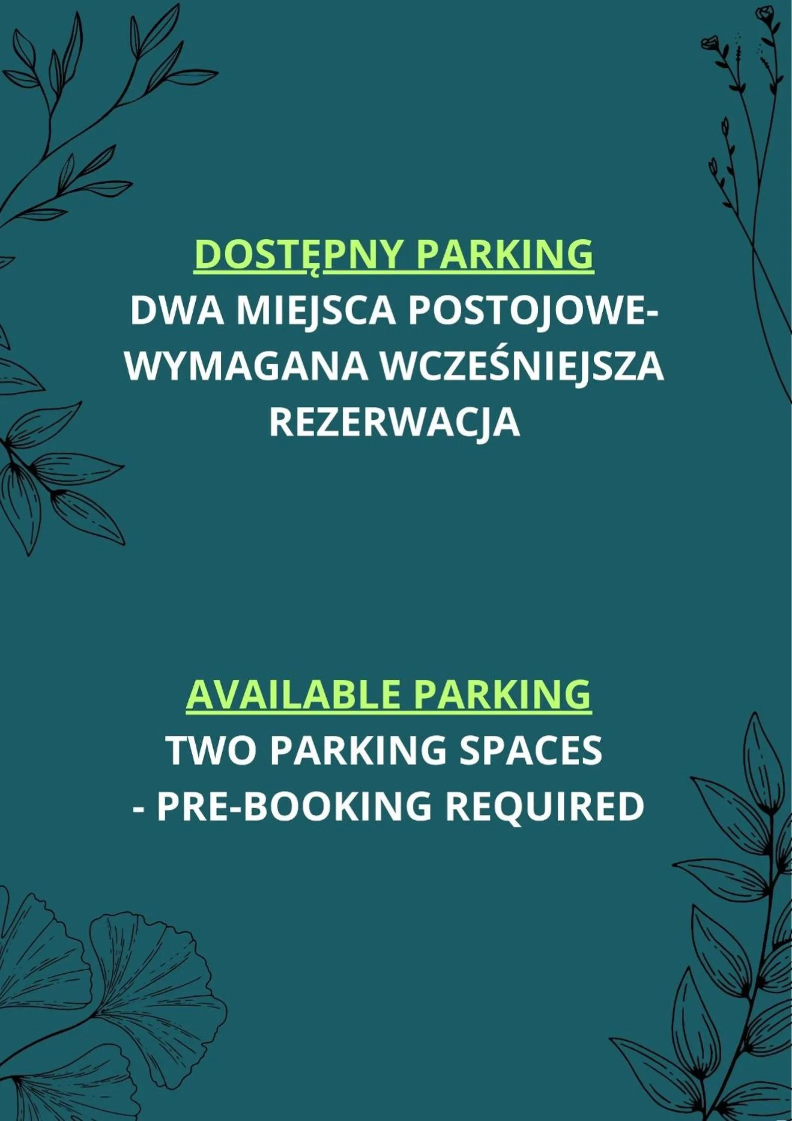 Parking in Nomadic Urban Premium Suites